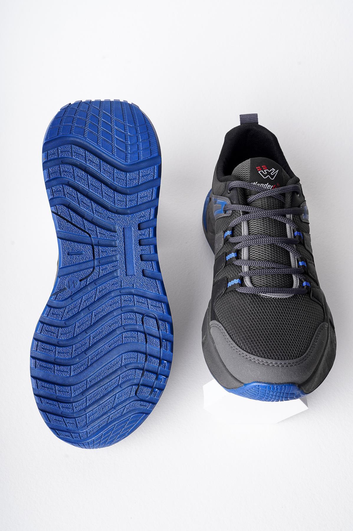 Modafrato Wnd-4200 Erkek Spor Ayakkabı Günlük Casual Sneakers Füme