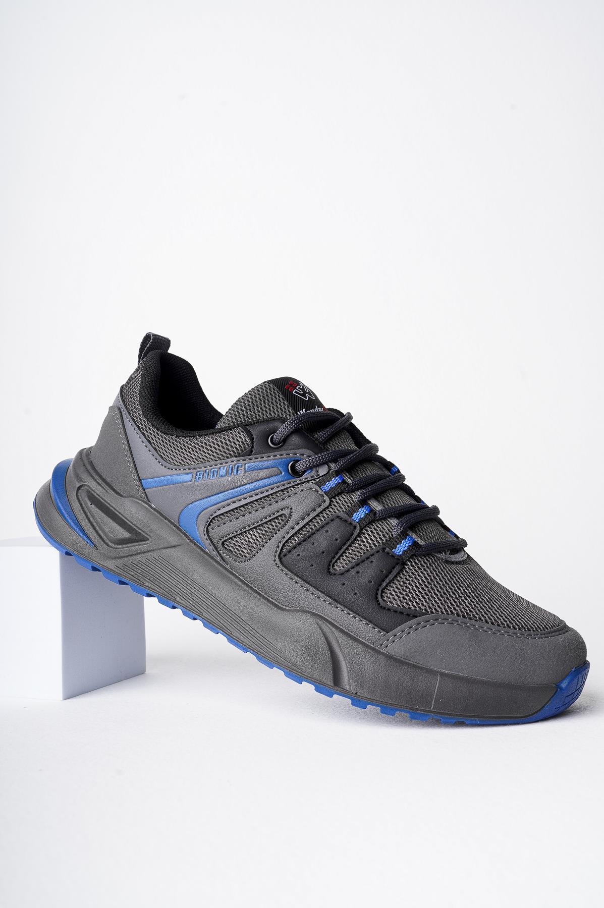 Modafrato Wnd-4200 Erkek Spor Ayakkabı Günlük Casual Sneakers Füme