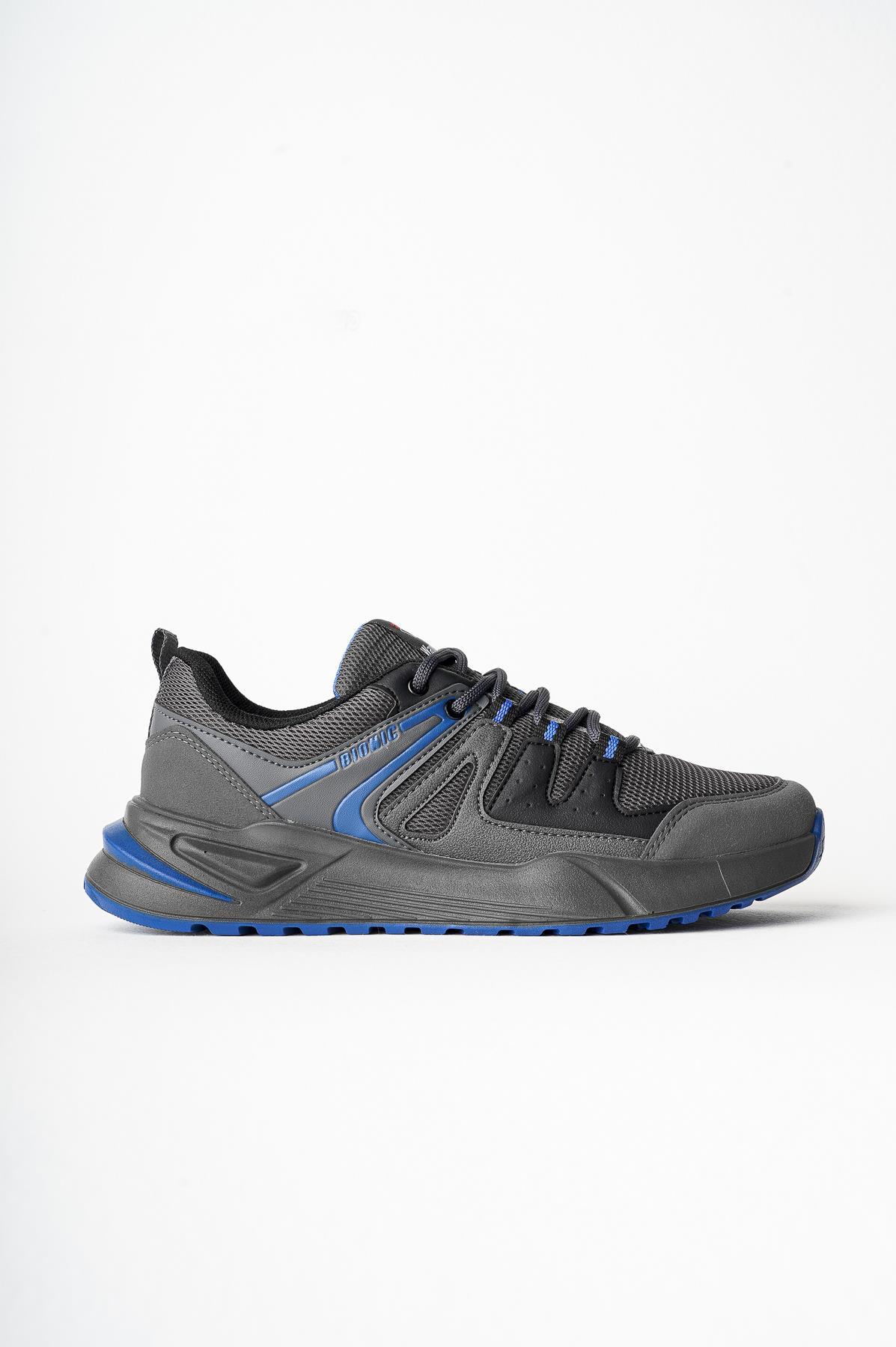 Modafrato Wnd-4200 Erkek Spor Ayakkabı Günlük Casual Sneakers Füme