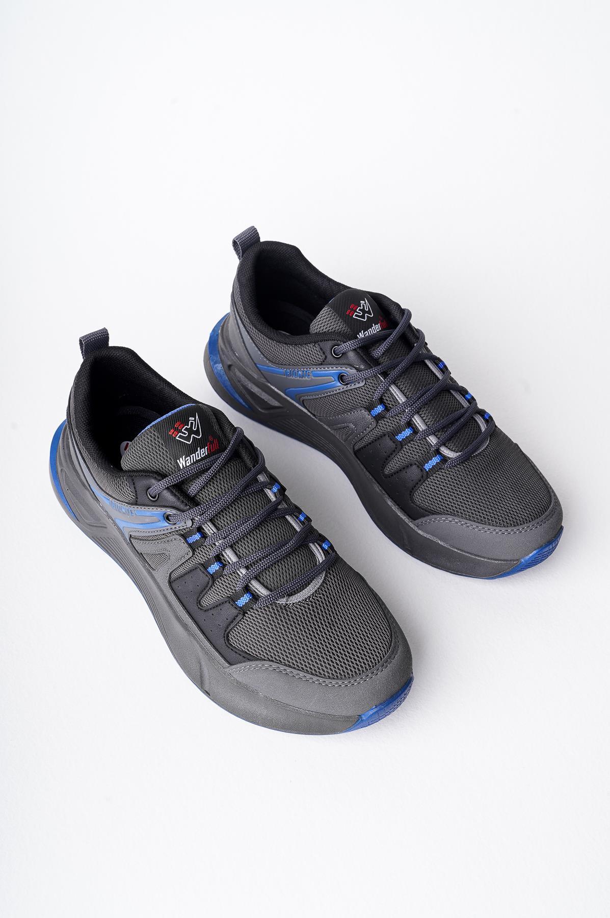 Modafrato Wnd-4200 Erkek Spor Ayakkabı Günlük Casual Sneakers Füme