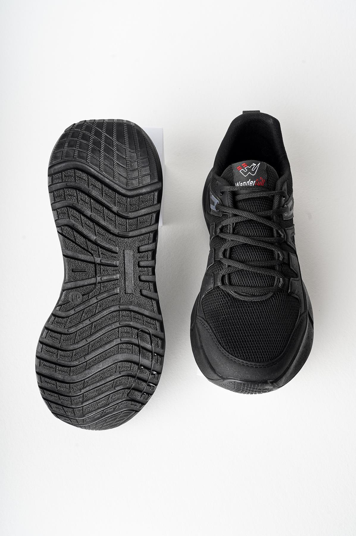 Modafrato Wnd-4212 Erkek Spor Ayakkabı Günlük Casual Sneakers Siyah