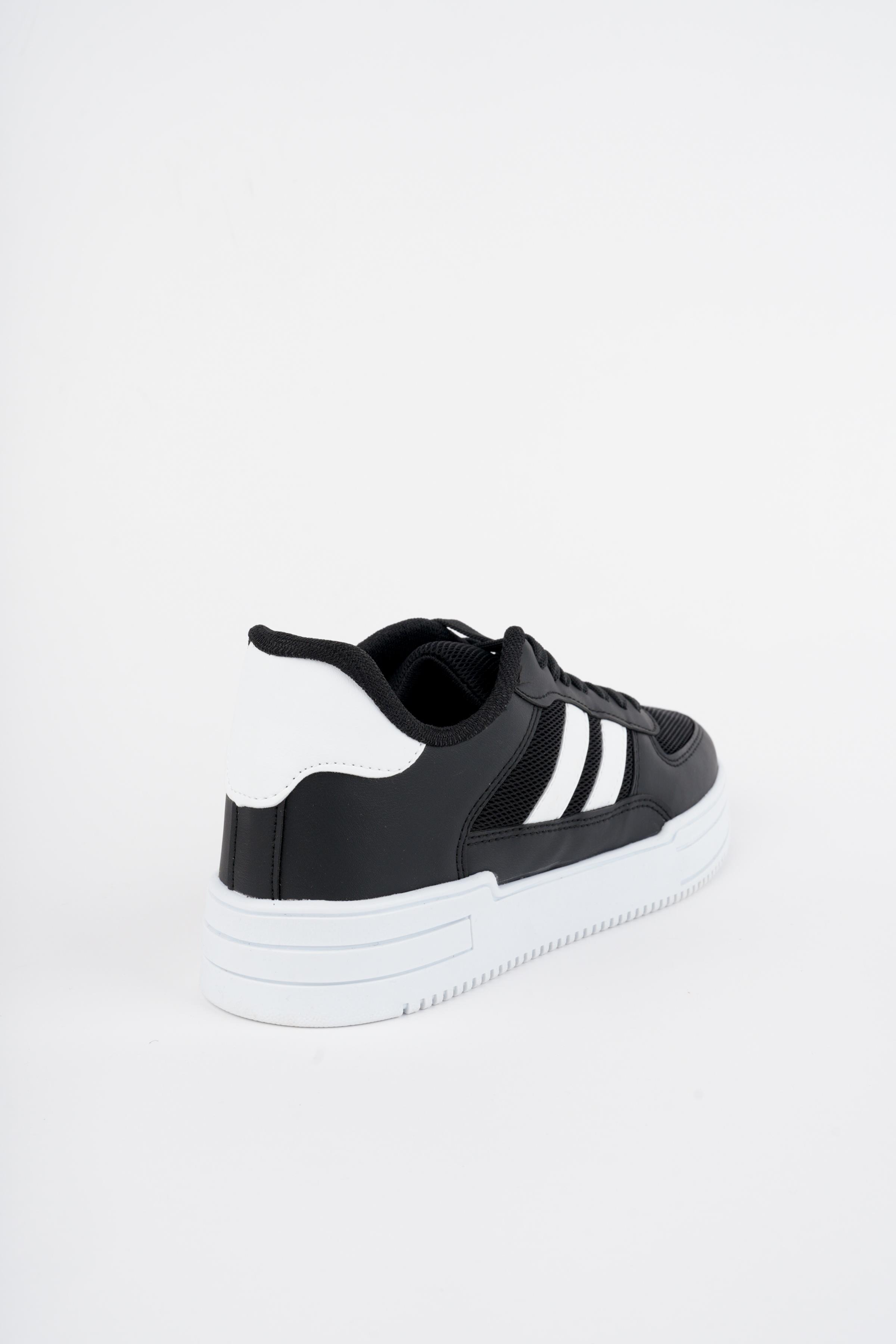 Modafrato Xstr-106 Erkek Spor Ayakkabı Günlük Casual Sneakers Siyah-Beyaz