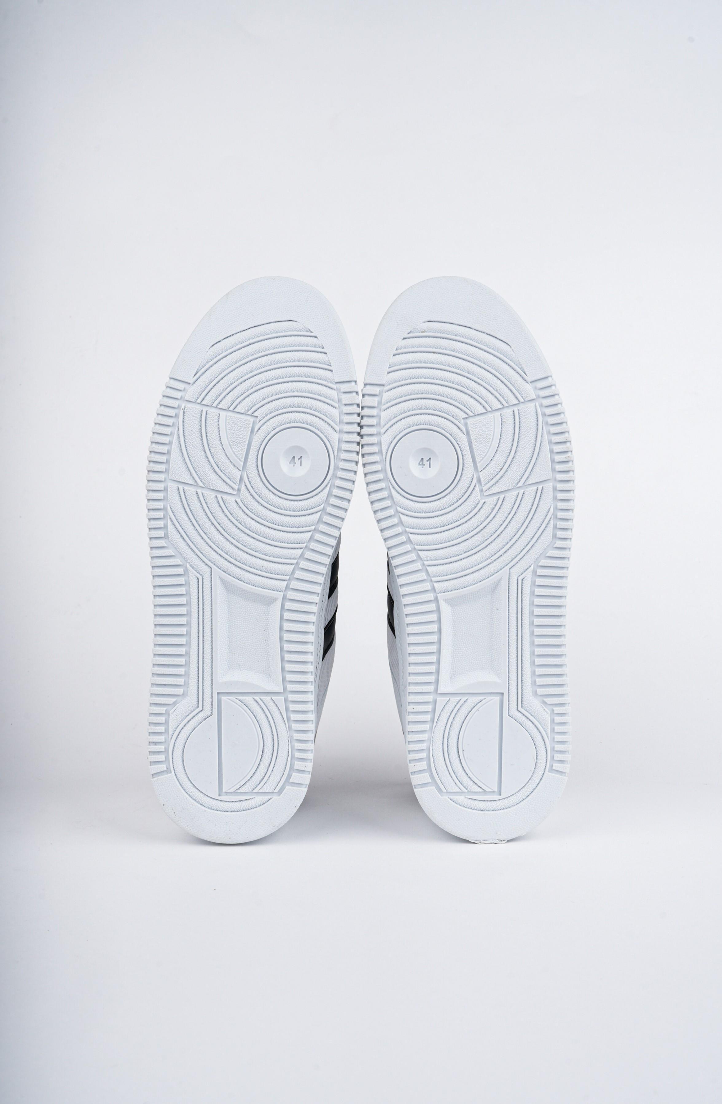 Modafrato Xstr-106 Erkek Spor Ayakkabı Günlük Casual Sneakers Beyaz - Siyah