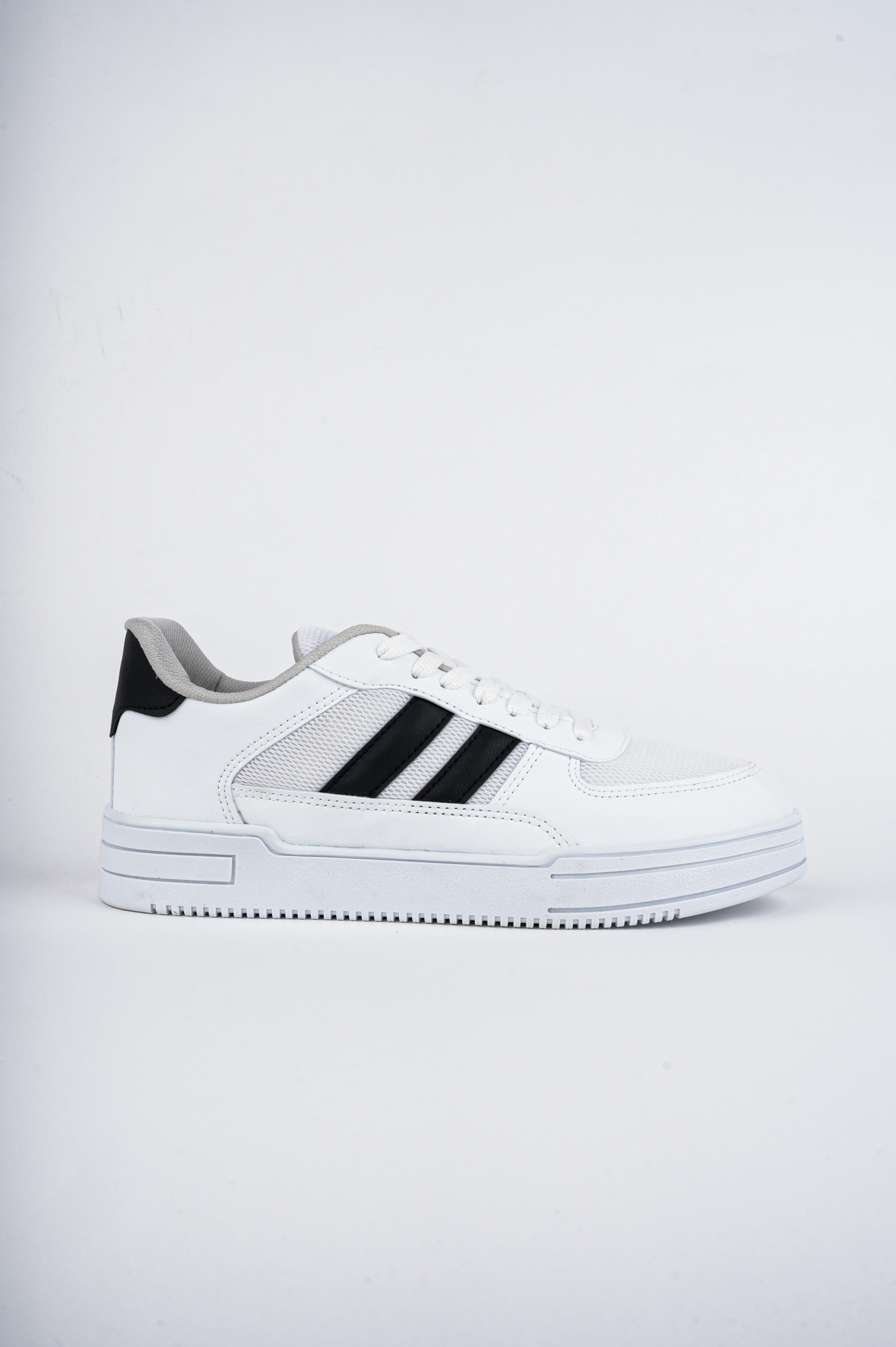 Modafrato Xstr-106 Erkek Spor Ayakkabı Günlük Casual Sneakers Beyaz - Siyah