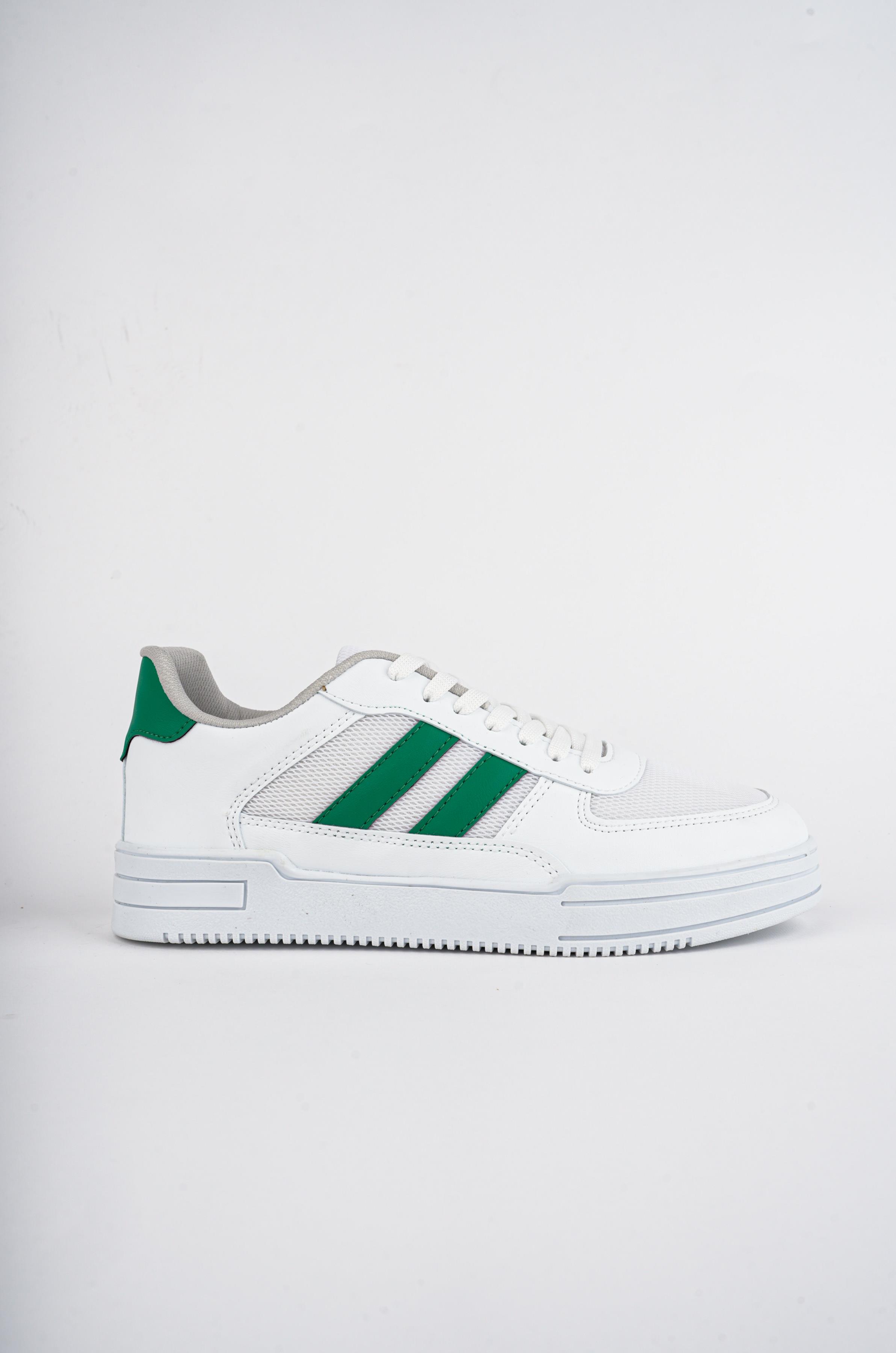 Modafrato Xstr-106 Erkek Spor Ayakkabı Günlük Casual Sneakers Beyaz - Yeşil