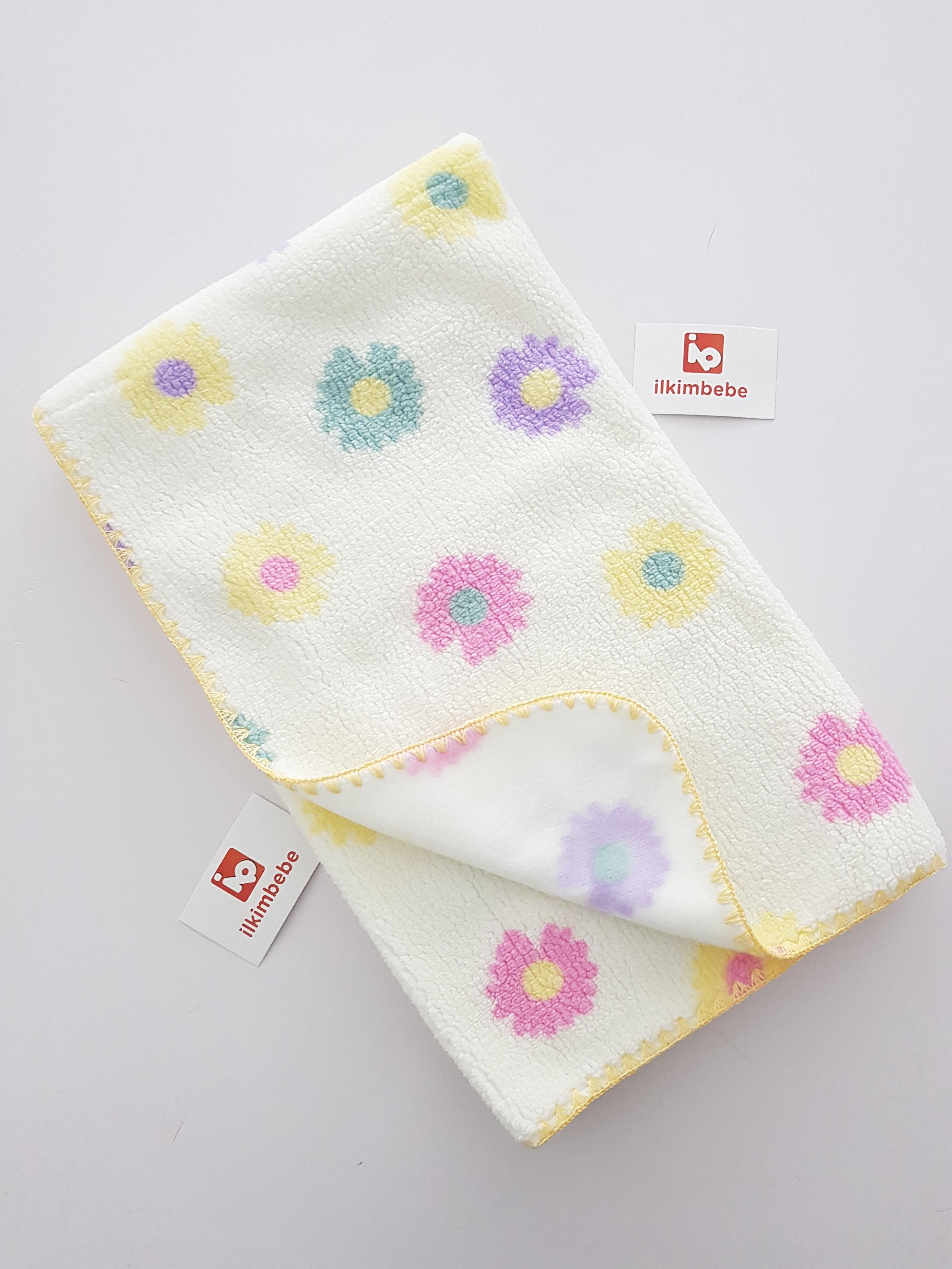 Çiçek Desen Velsoft Battaniye - BATTANİYE&ALT AÇMA
