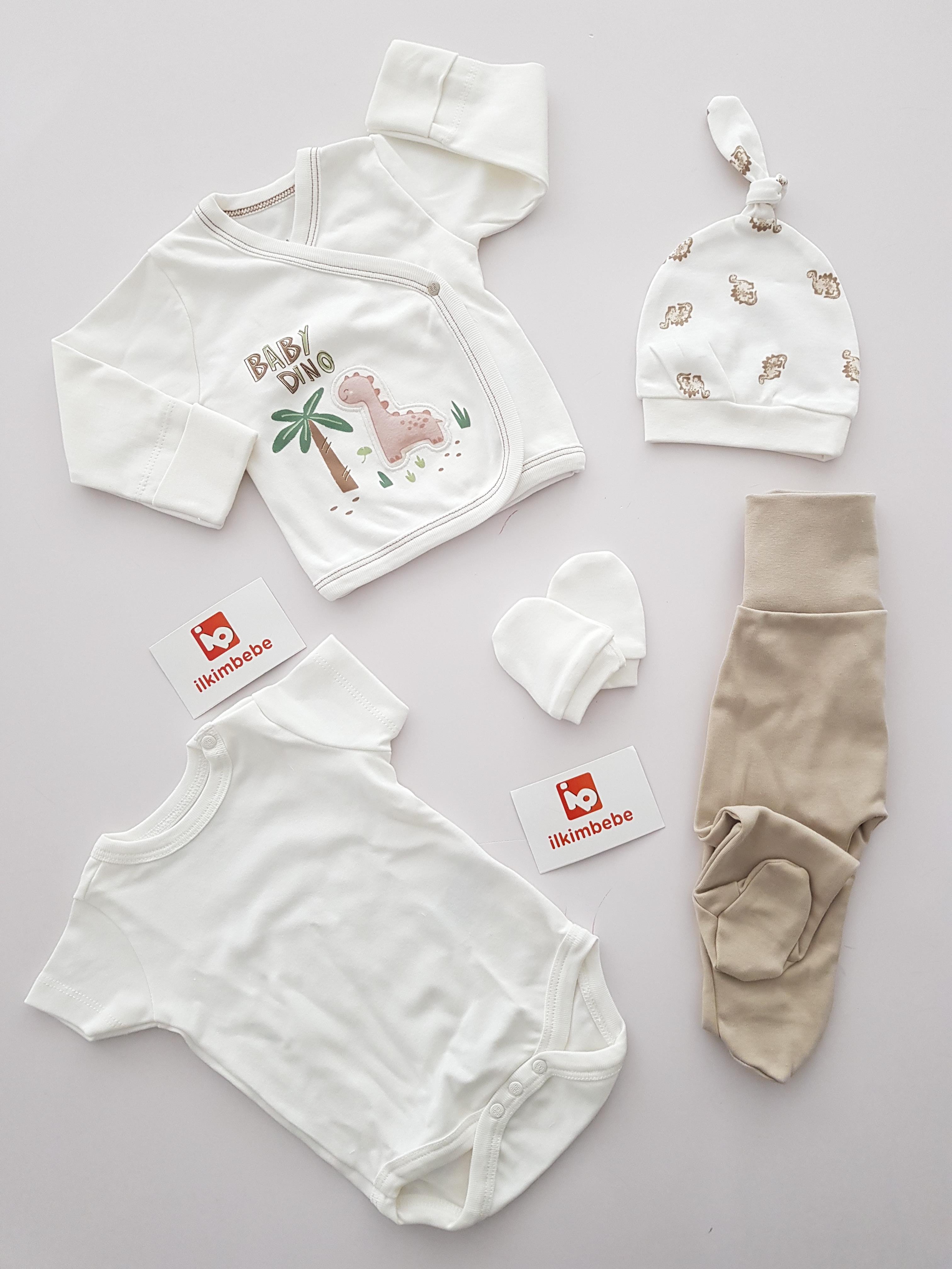 Dinozor 5li Set - ERKEK BEBEK