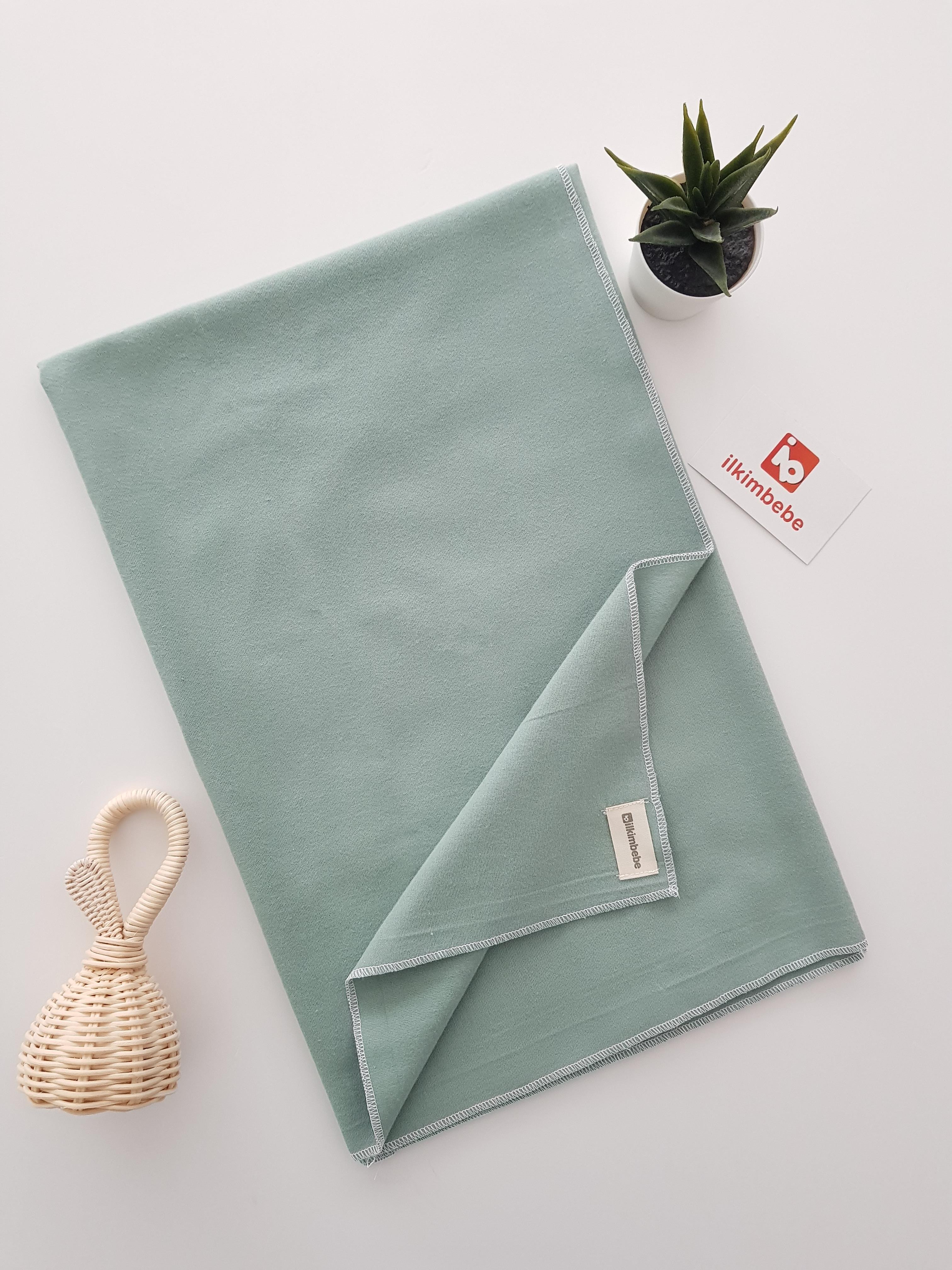 Düz Renk Pazen Bebek Battaniyesi 85x90 - BATTANİYE&ALT AÇMA
