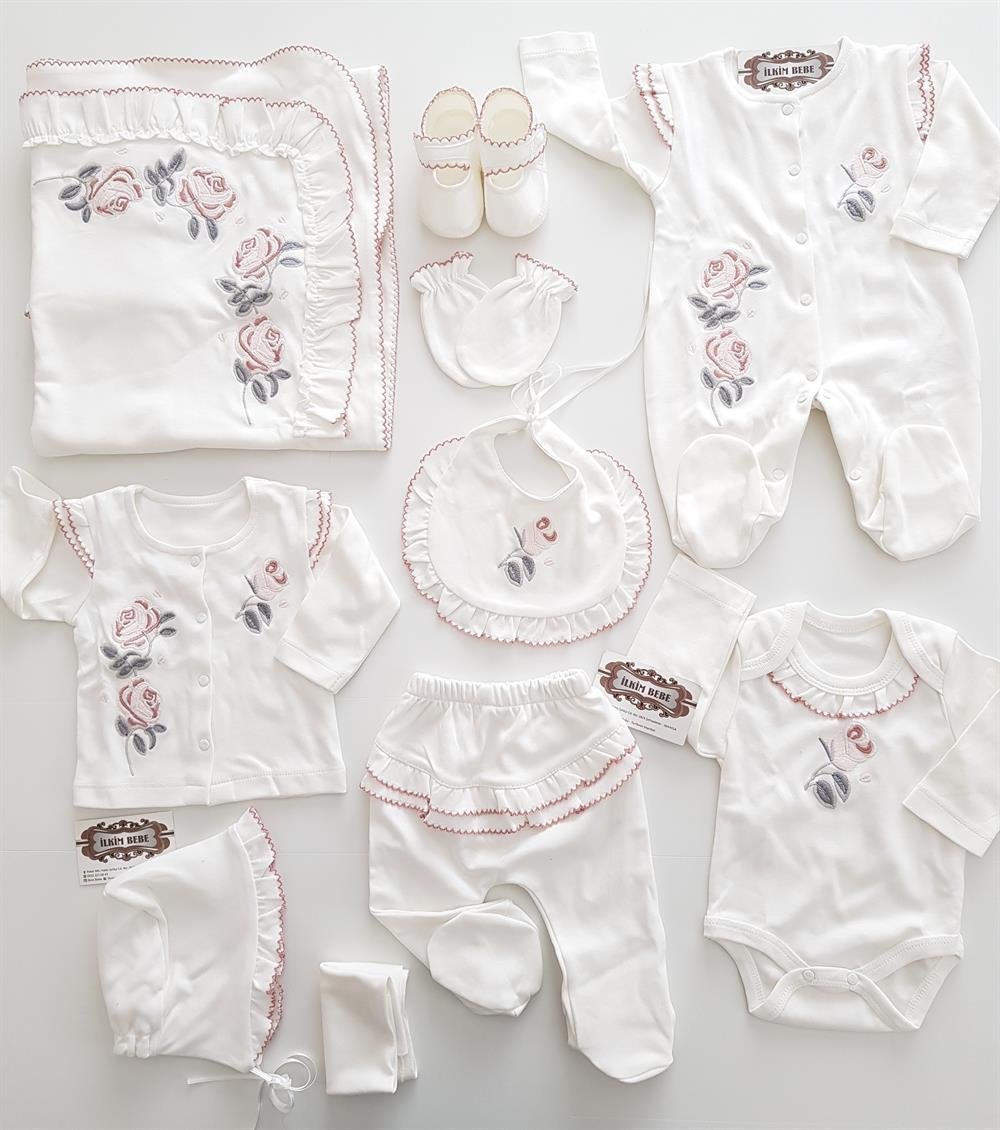 Fırfırella 10Lu Set - KIZ BEBEK