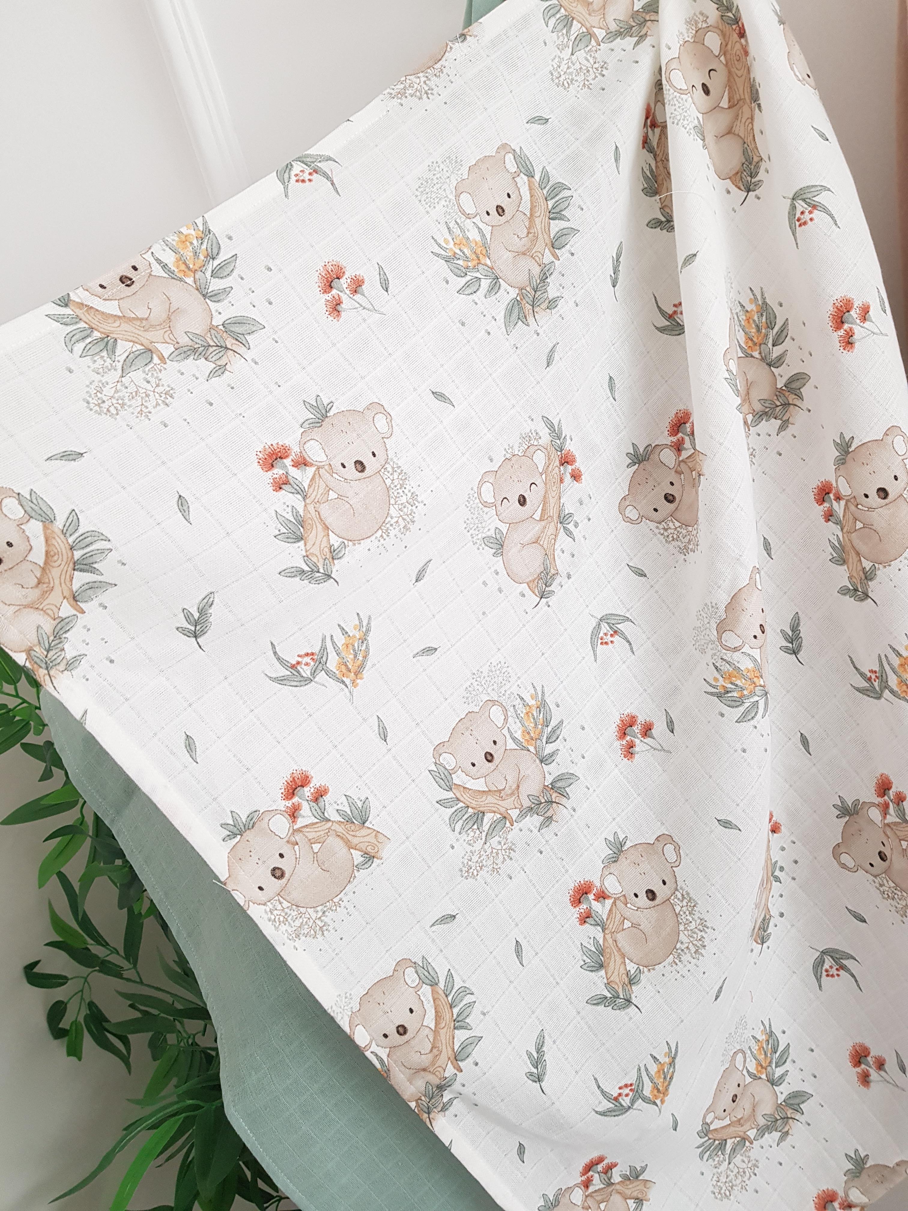 Koala 3lü Müslin Battaniye 80x80 - BATTANİYE&ALT AÇMA