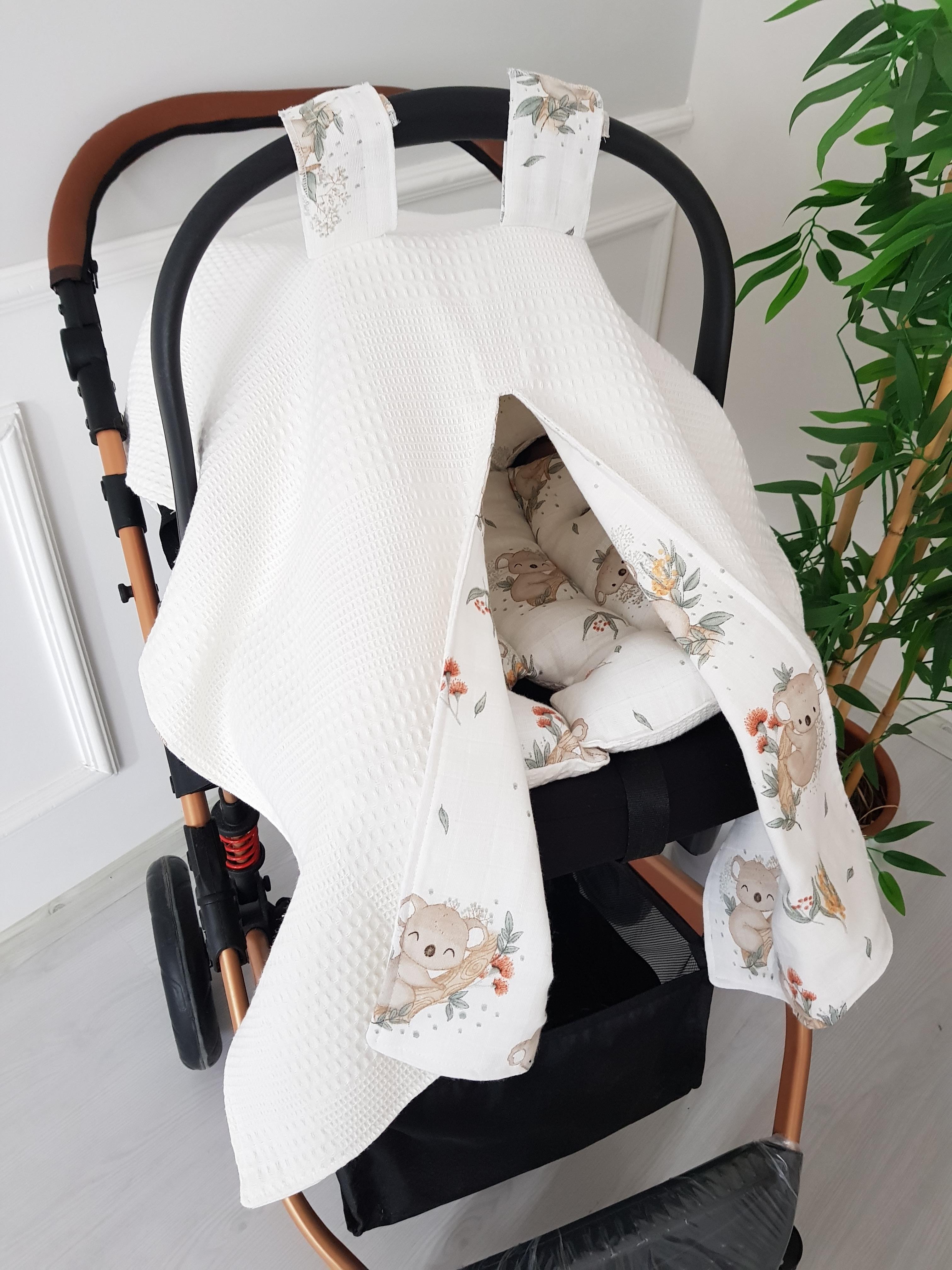 Koala Çift Katlı Puset Örtüsü , Puset Minderi - BATTANİYE&ALT AÇMA