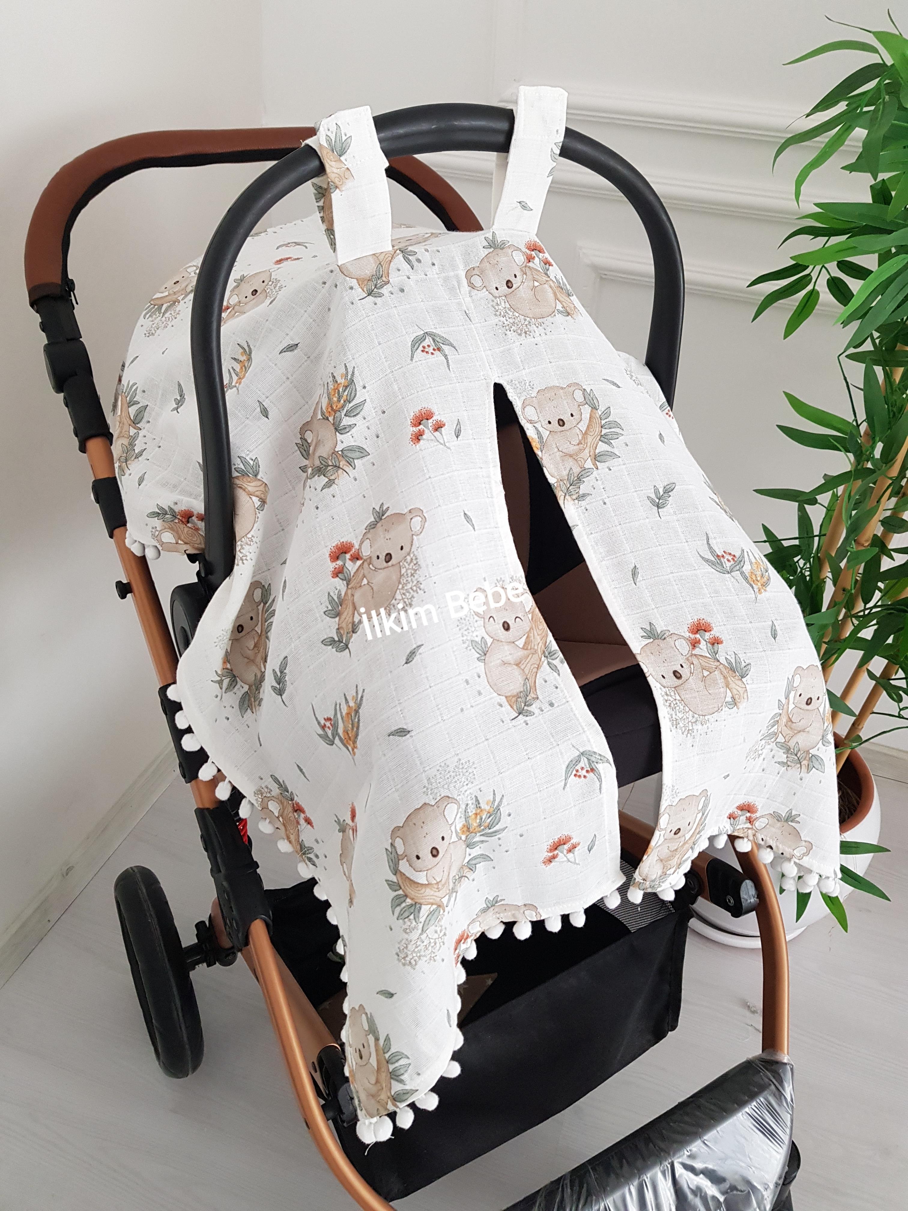 Koala Ponponlu Puset Örtüsü - BATTANİYE&ALT AÇMA