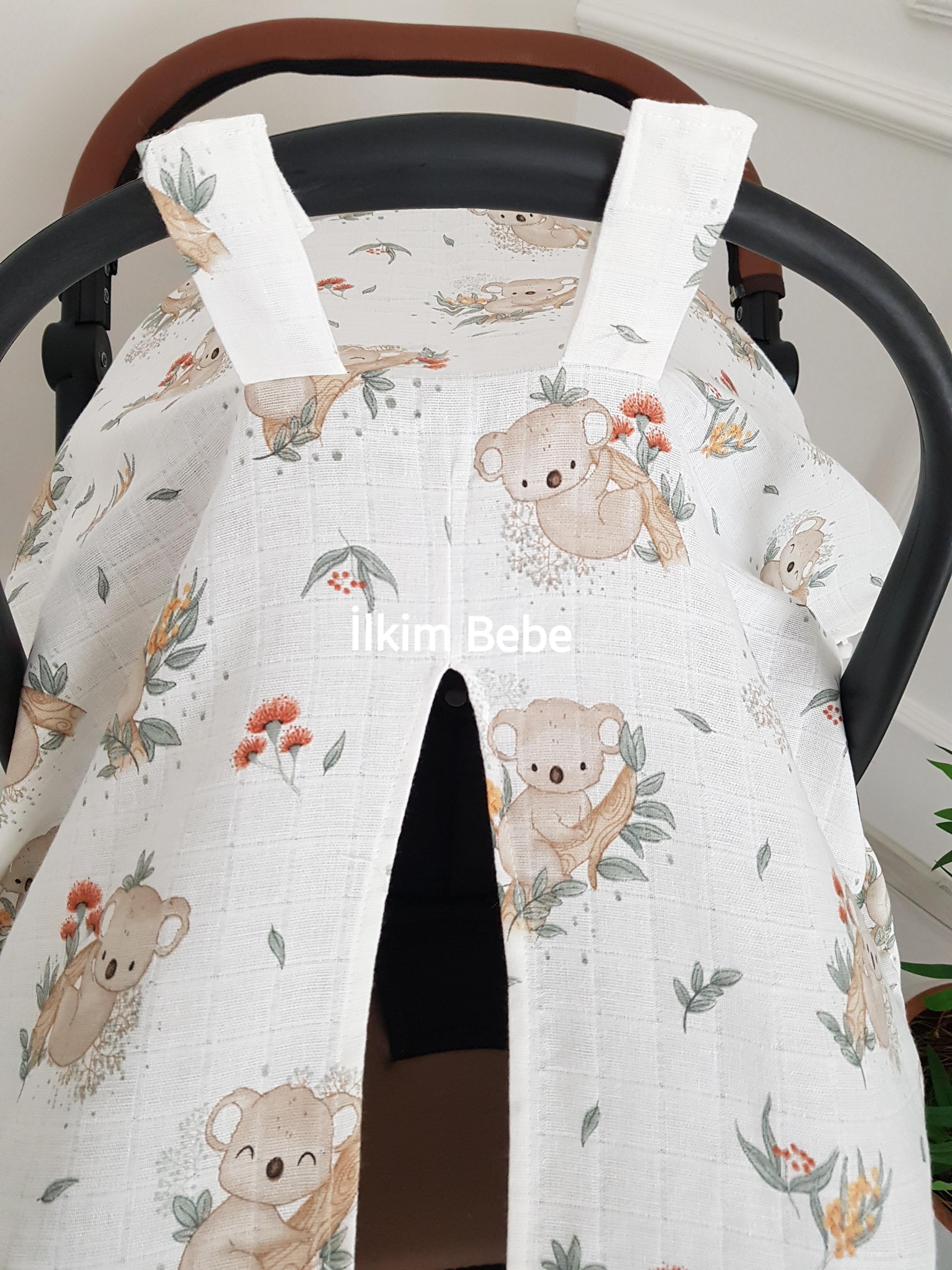 Koala Ponponlu Puset Örtüsü - BATTANİYE&ALT AÇMA
