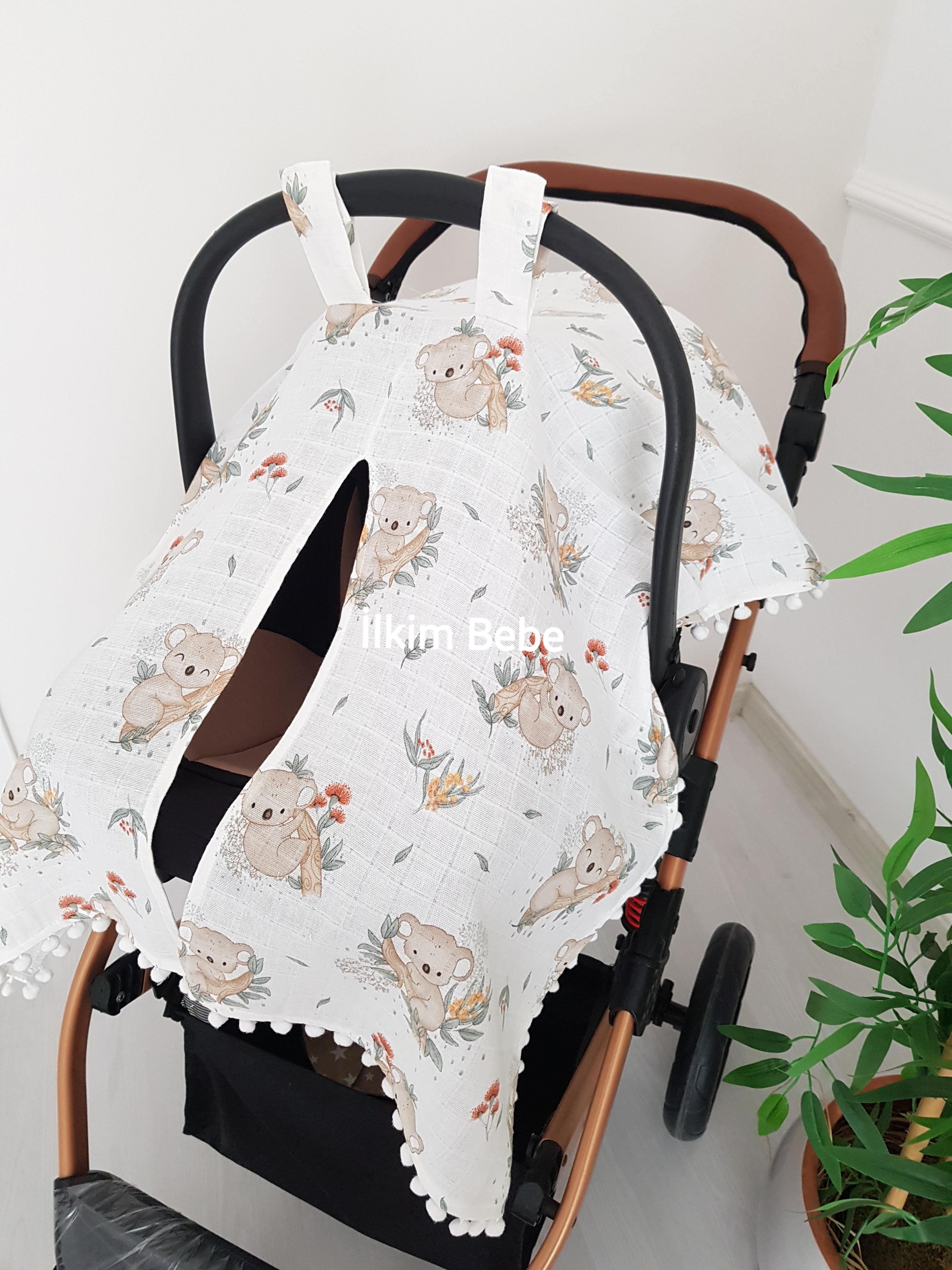 Koala Ponponlu Puset Örtüsü - BATTANİYE&ALT AÇMA
