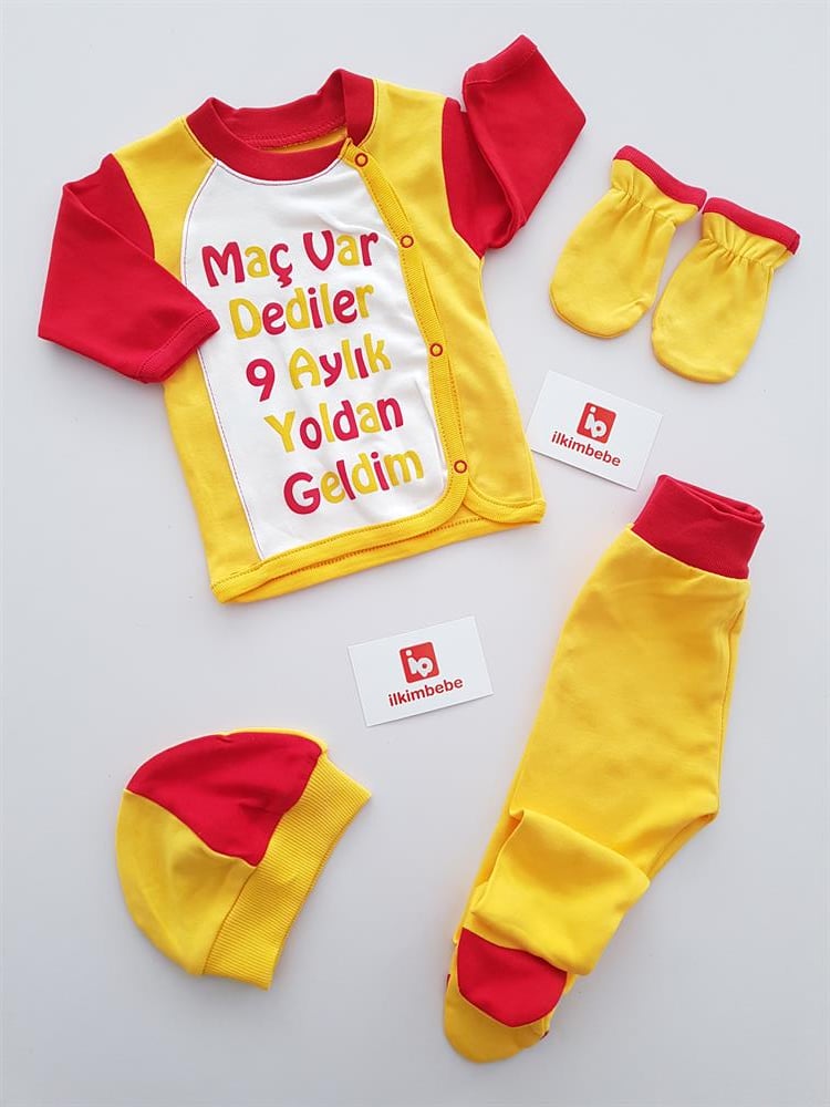 Maç Var Dediler Geldik 5li Set - KIZ BEBEK
