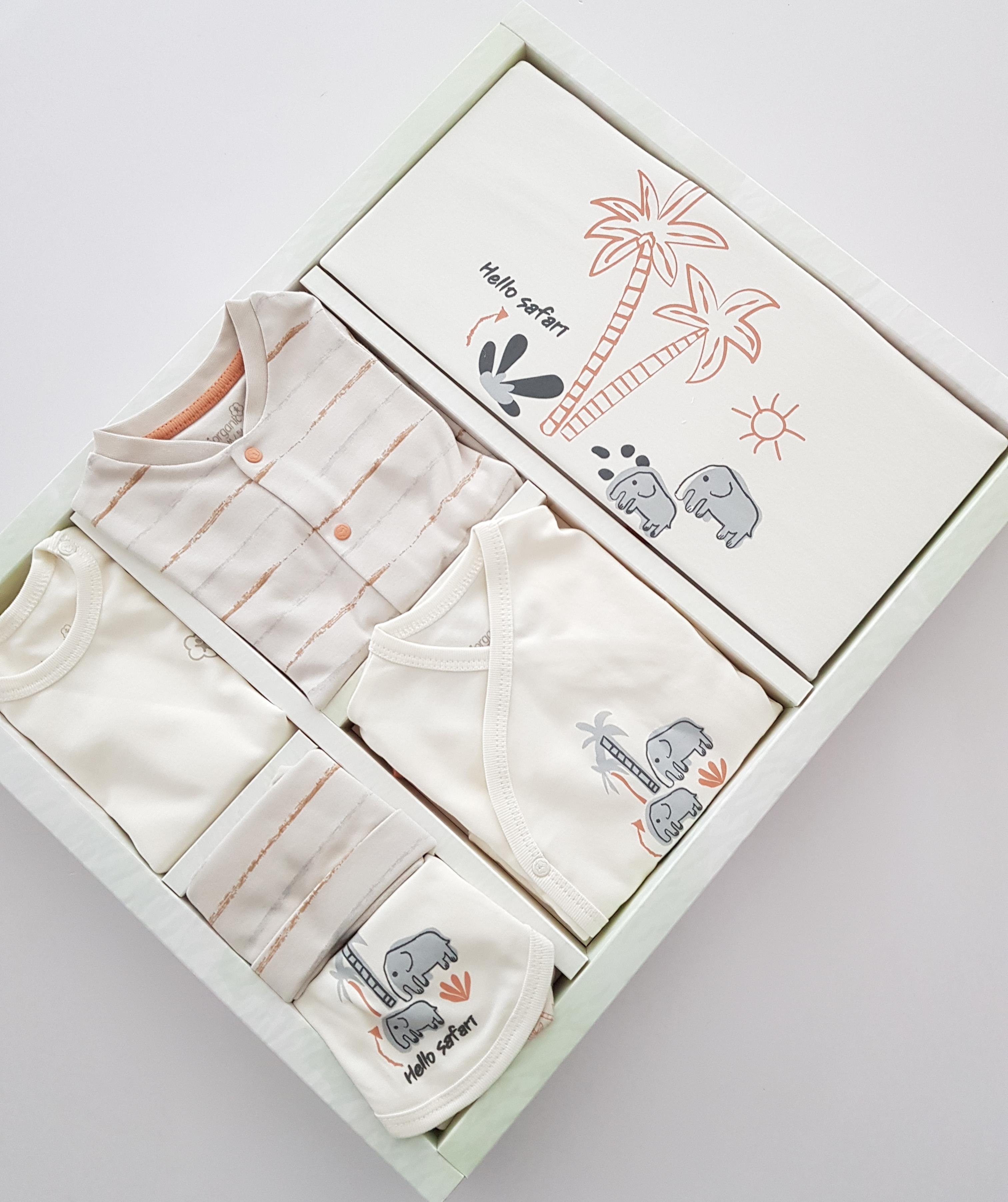 Organik Safari 10lu Set - ERKEK BEBEK