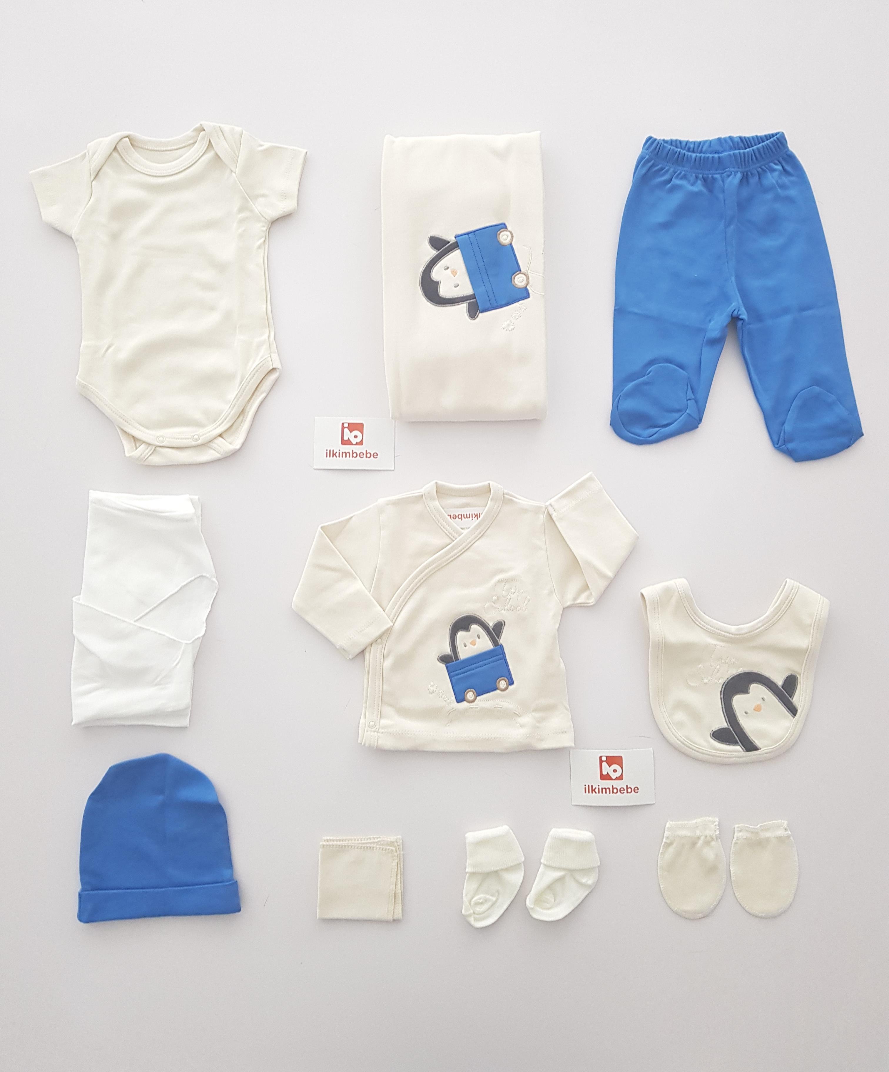 Penguen 10lu Set - ERKEK BEBEK