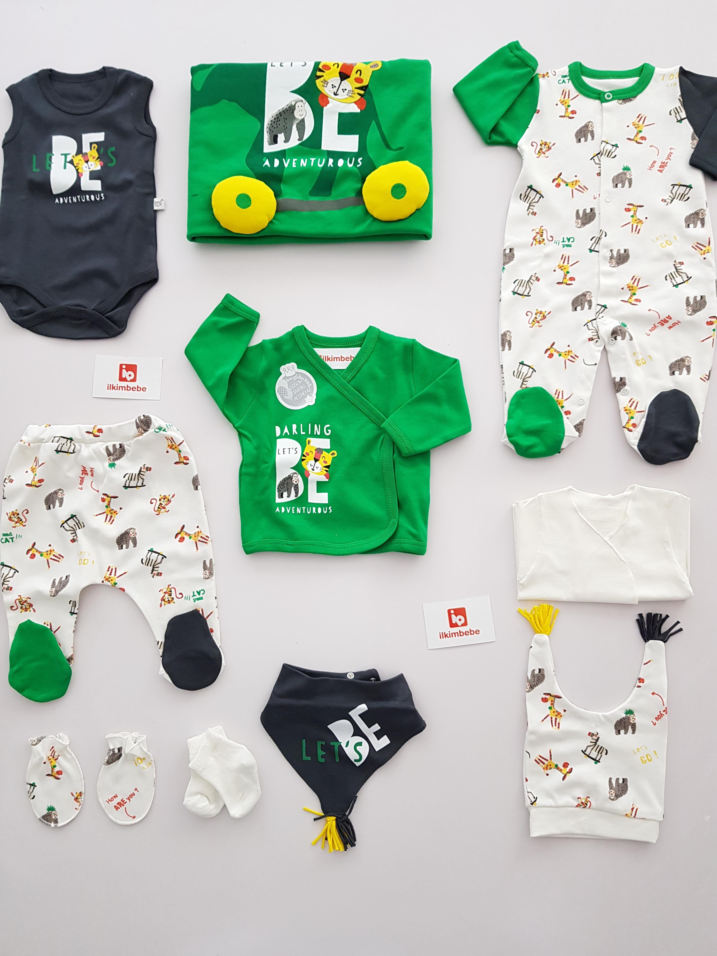 Safari 10lu Set - ERKEK BEBEK