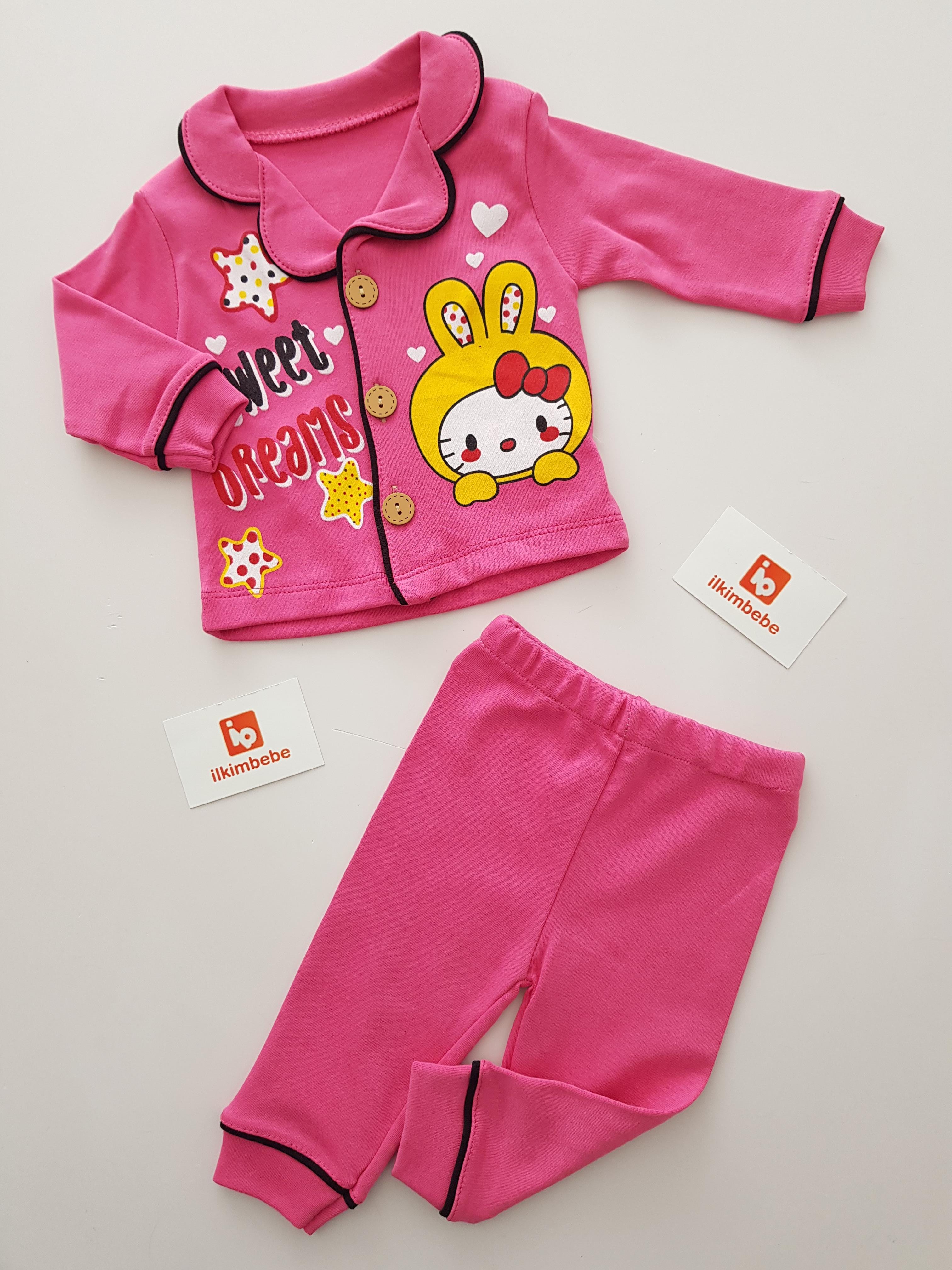 Sweet Dreams 2li Pijama Takımı - Kız Takım