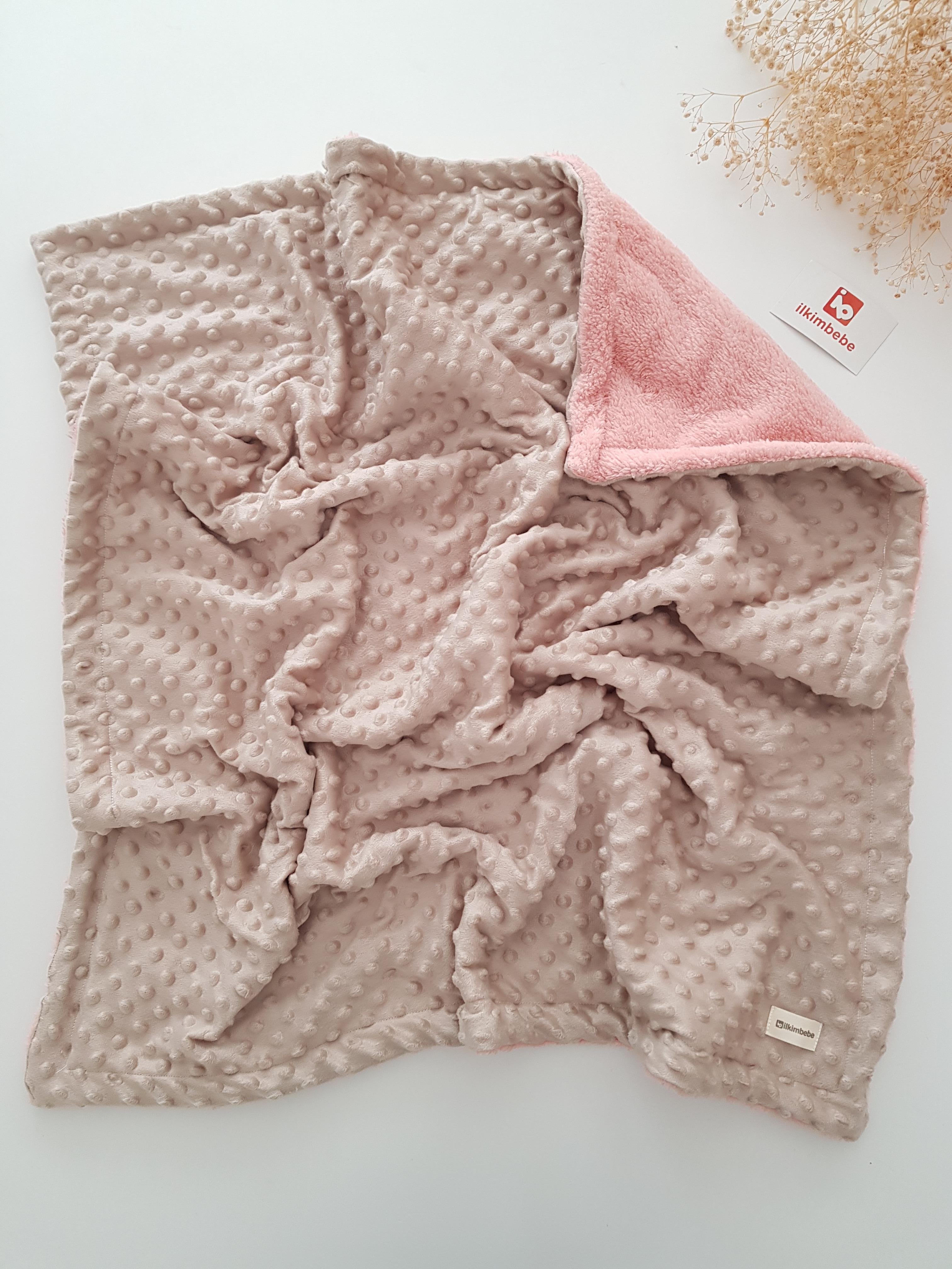 Welsoftlu Nohut Bebek Battaniye 85x90 - Welsoft Battaniye