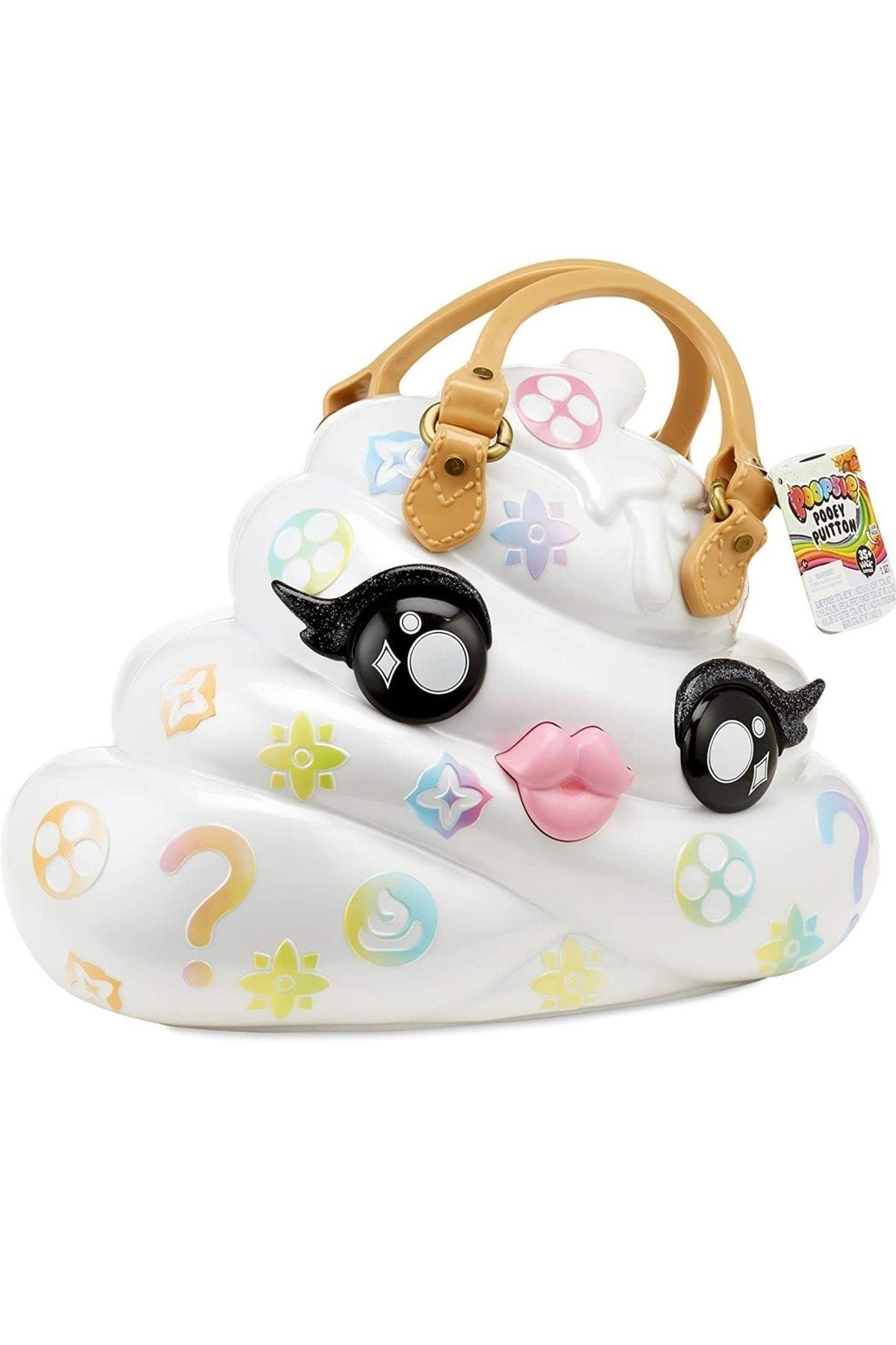 Dev Pooey Puitton Marka Lüks Çanta Slime Oyun Seti Çocuk Seyahat Çantası Renkli Unicorn