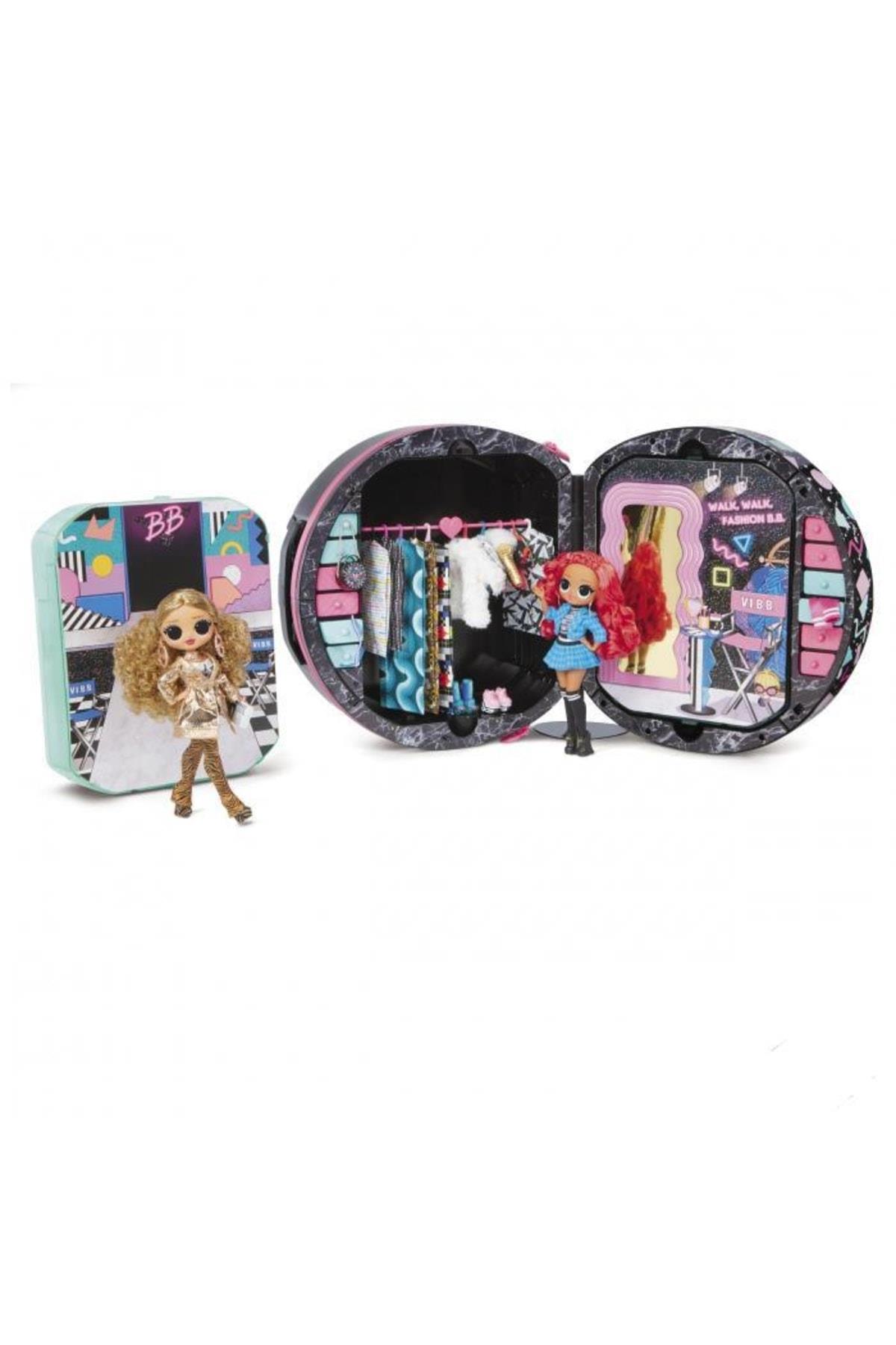 Dev Suprise Sürpriz Bebekler Omg Çekçekli Tekerlekli Moda Bavulu Valizi Fashion Closet Çanta