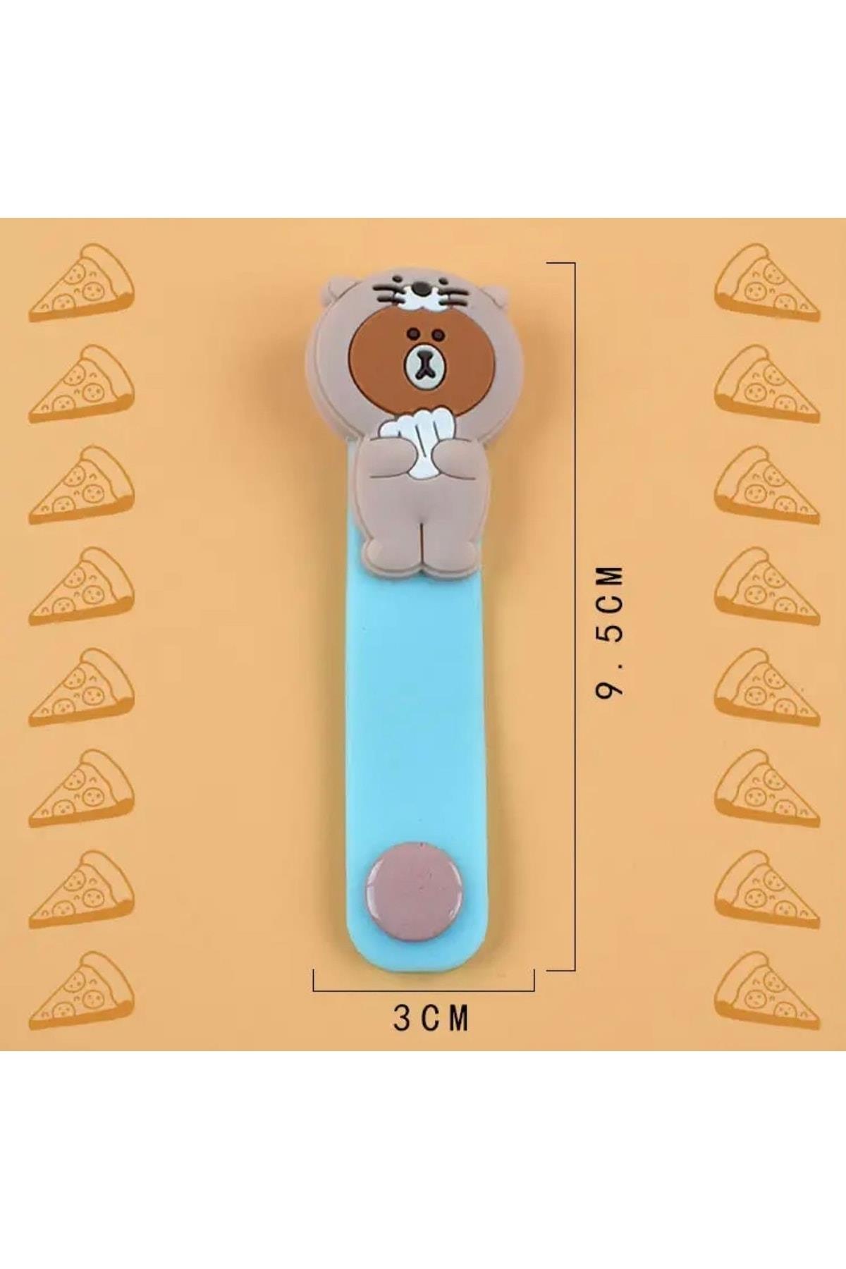 Disney Yeni Trend Moda Sevimli Silikon Karakterli Telefon Kulaklık Şarj Kablo Sarma Aparatı Daisy