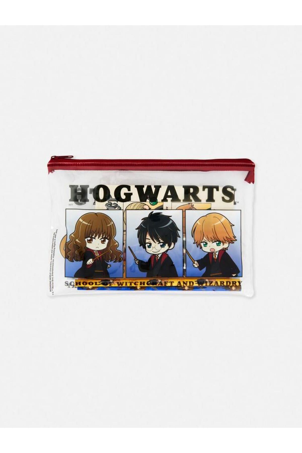 İngiltere’den ithal lüks Harry Potter kırtasiye malzemeleri kalemlik seti kalem cetvel silgi çanta