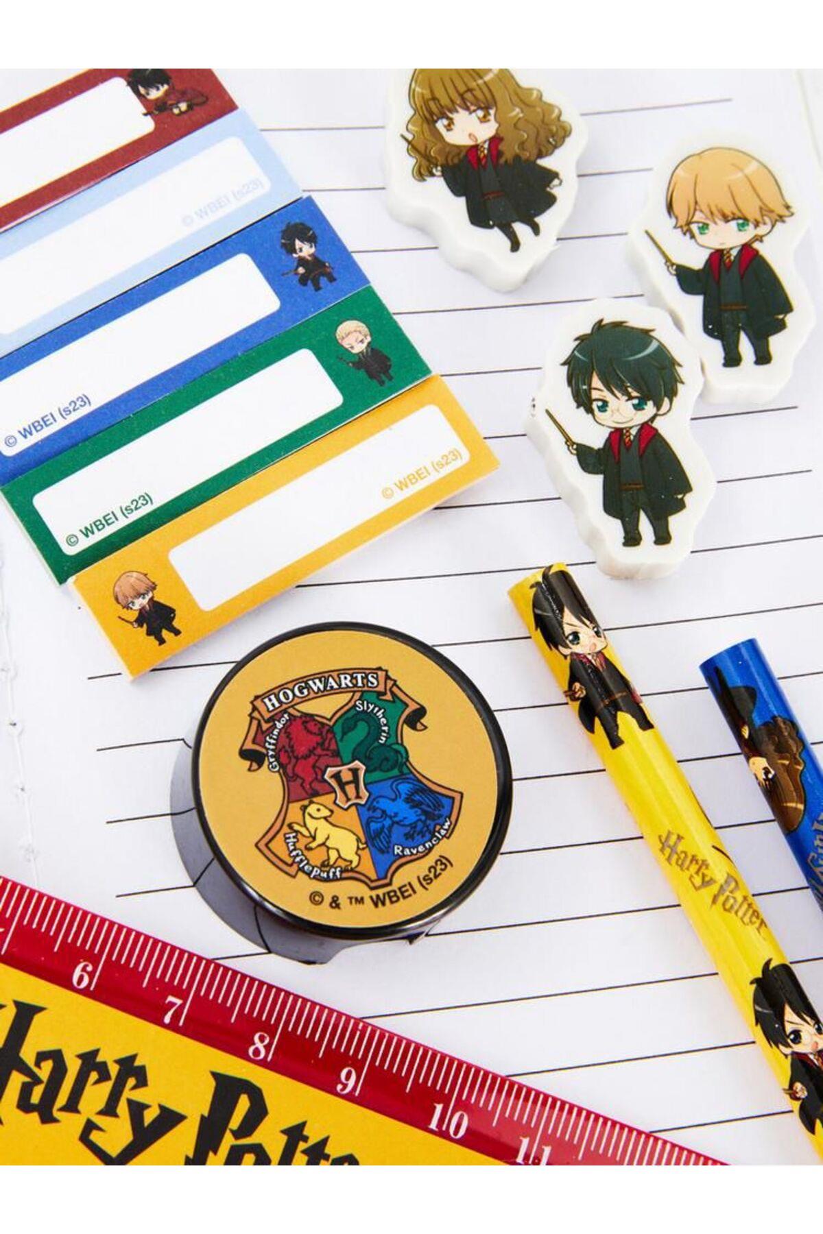 İngiltere’den ithal lüks Harry Potter kırtasiye malzemeleri kalemlik seti kalem cetvel silgi çanta