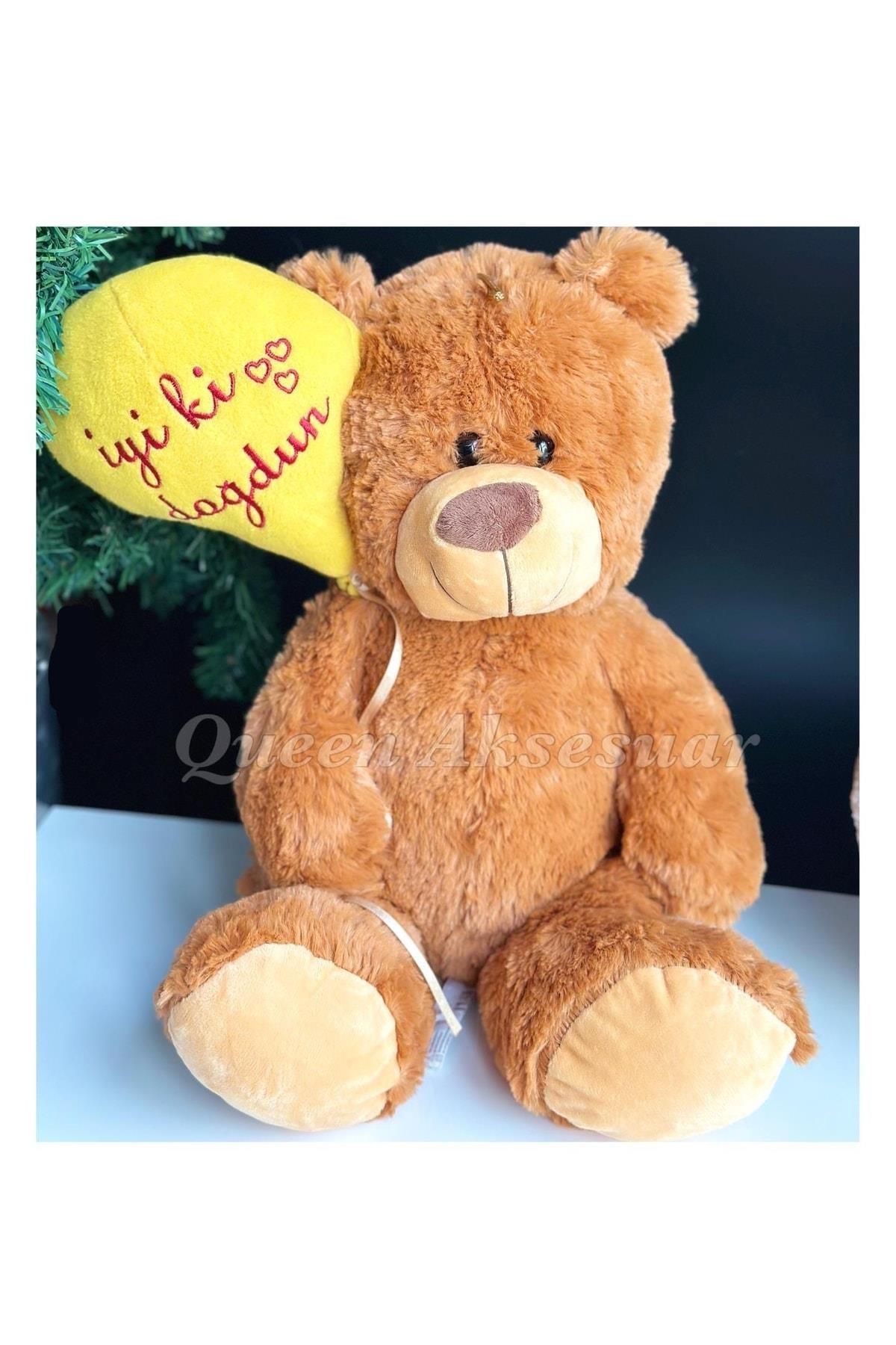 Iyi Ki Doğdun Yazılı Dev Peluş Oyuncak Ayıcık Love Masa Gece Lambası Ayı Doğum Günü Hediye Seti