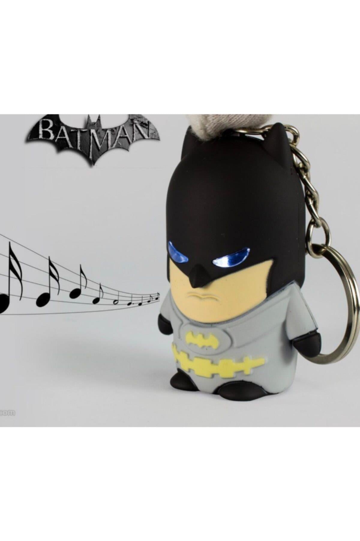 Marvel Avangers Işıklı Sesli Batman Süper Kahraman Figür Anahtarlık
