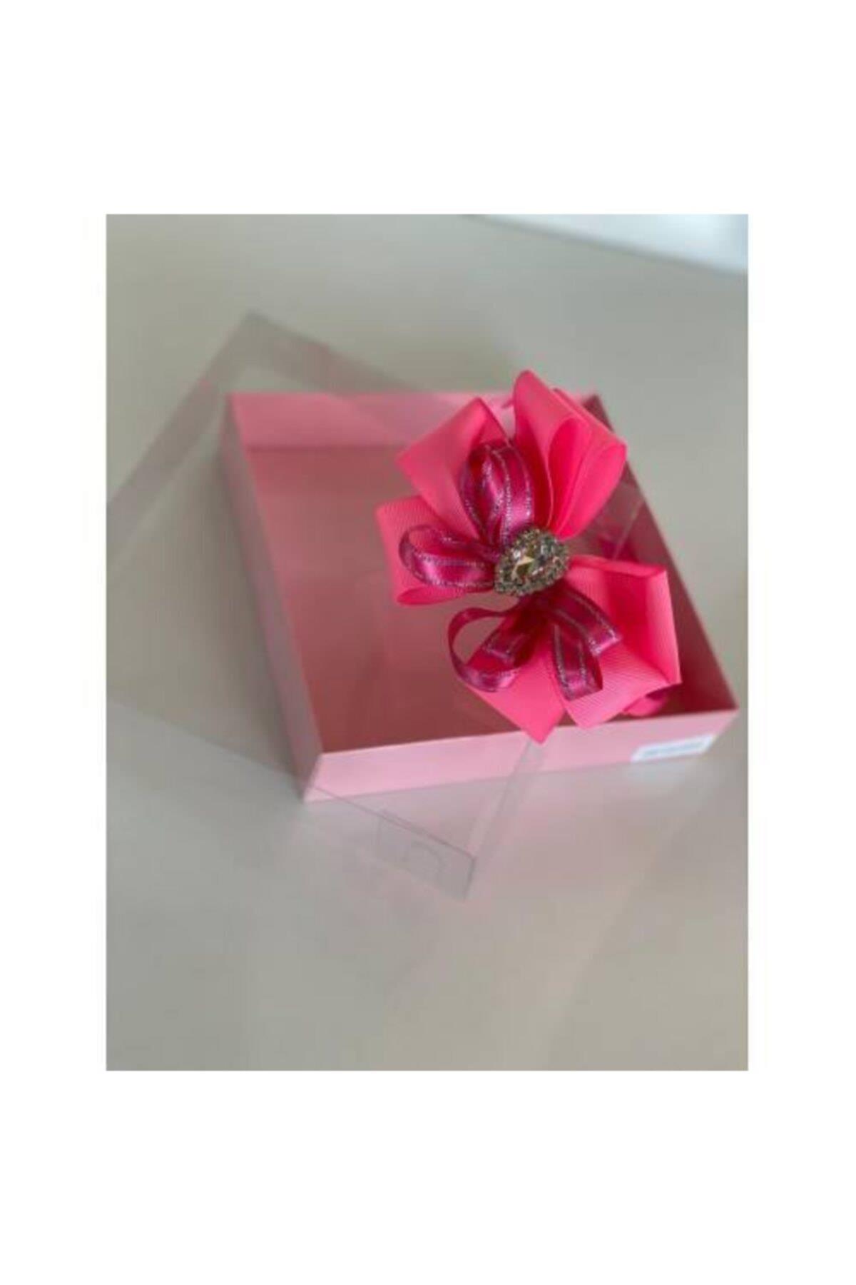 Neon Pembe Kristal Taşlı Anne Kız Çocuk Bebek Hediye Kına Düğün Taç