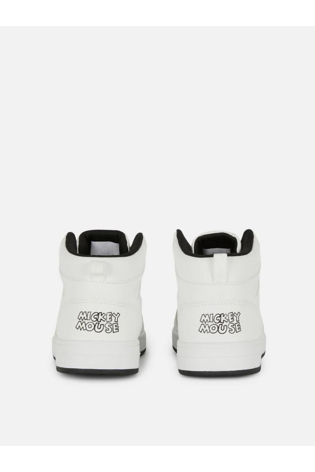 Orijinal Disney Mickey Ithal Lüks Bilekli Sneaker Spor Ayakkabı