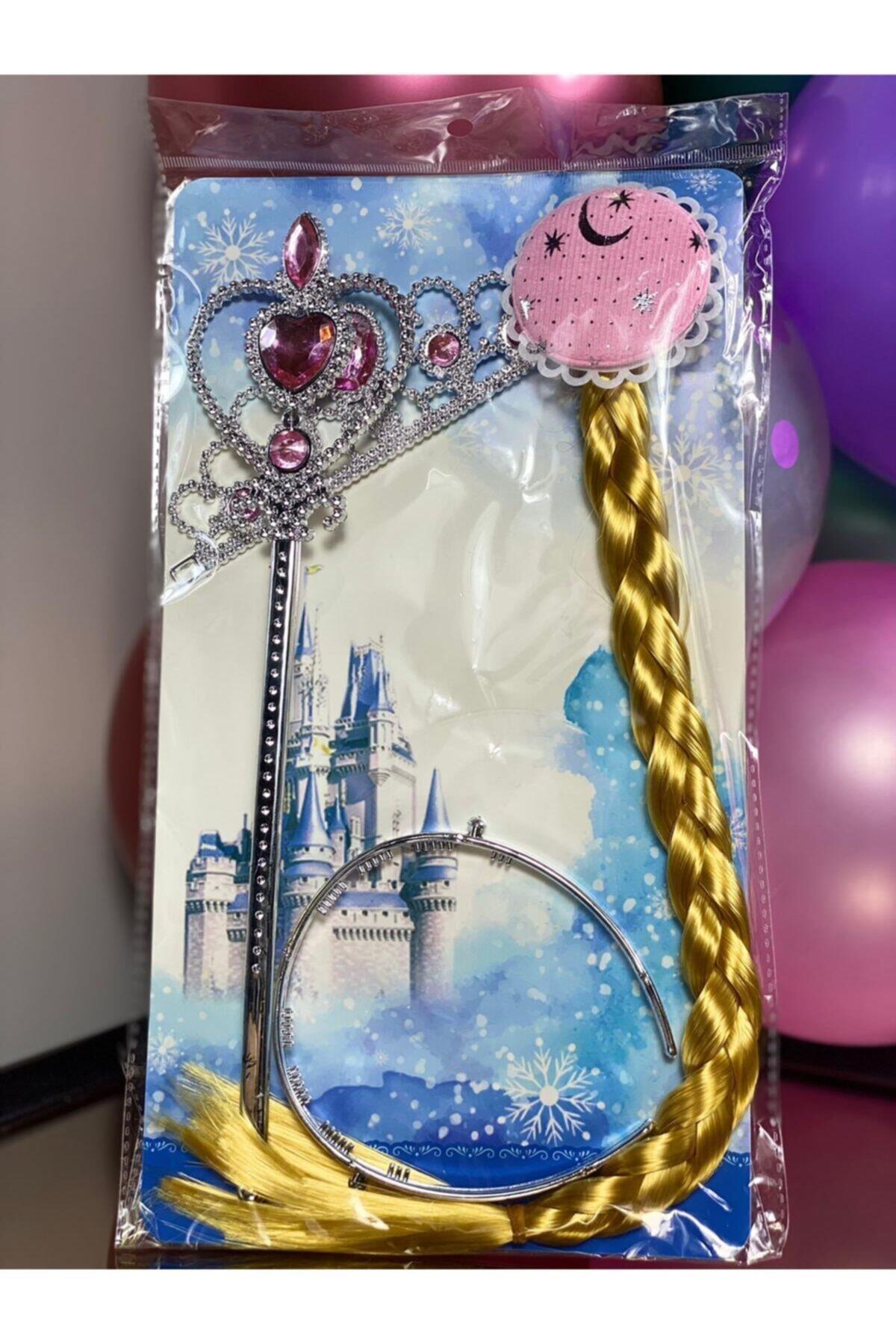 Pembe Yeni Karlar Ülkesi Frozen Anna Elsa Prenses Çocuk Çıtçıt Saç Toka