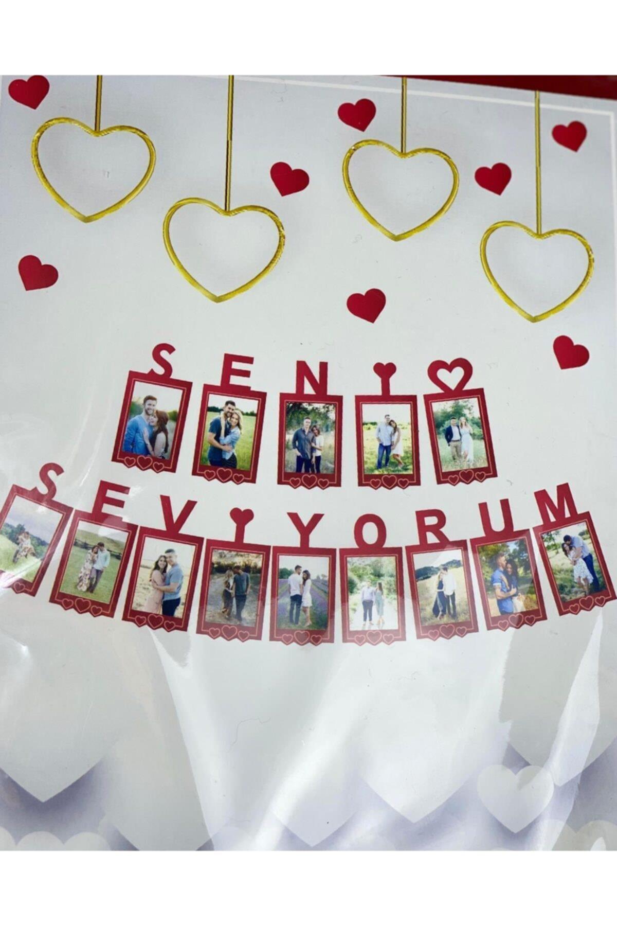 Sevgliye Özel Aşk Romantik Sofra Sunum Seti