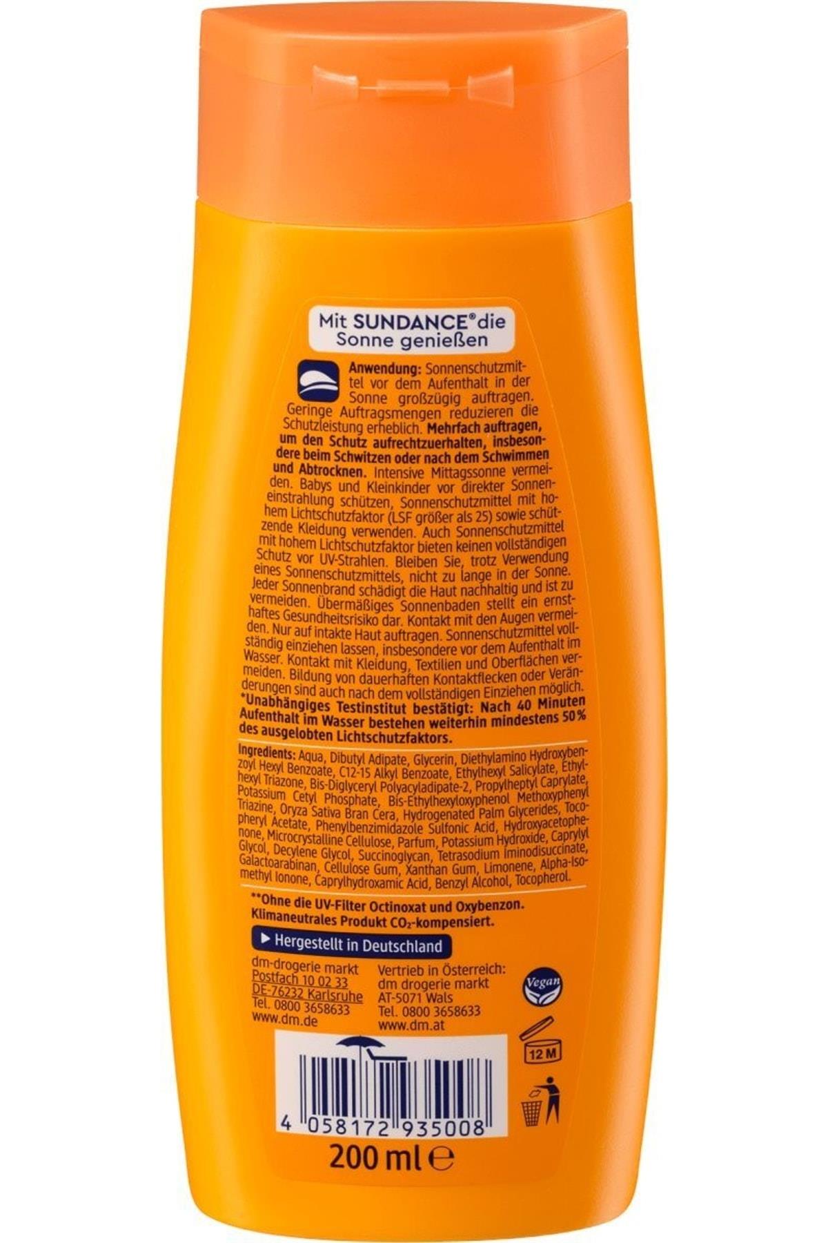 Sun Dance Nr1 En Iyi Güneş Koruyucu Krem Sütü Spf50 200ml Leke Önleyici