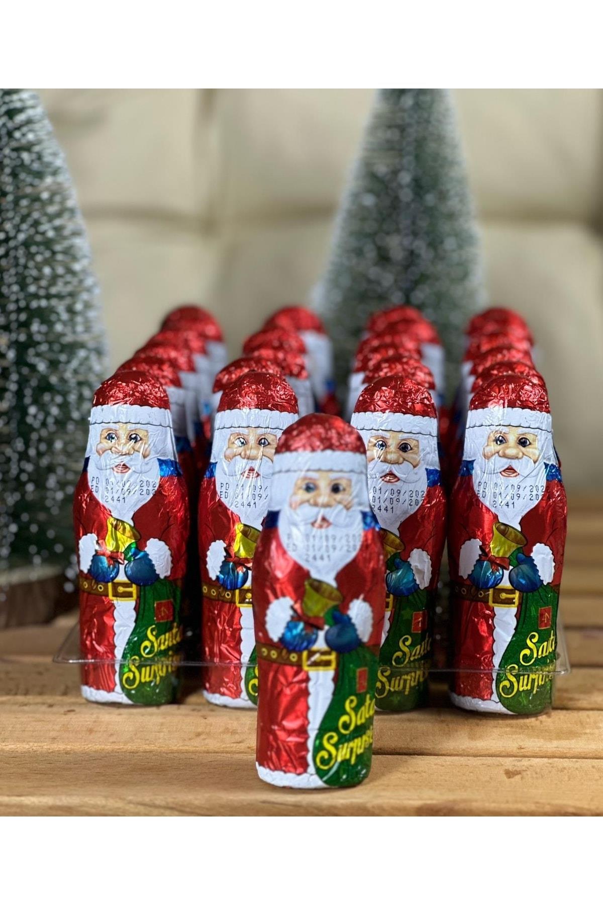 Yeni Yıl Yılbaşı Özel Içi Hediye Sürpriz Çikolata Noel Baba Santa Hediyeli