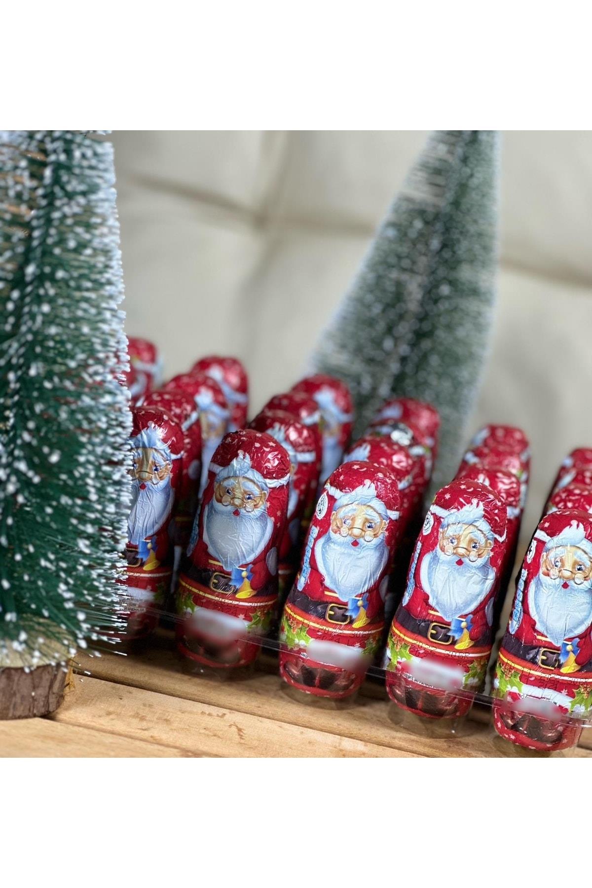 Yeni Yıl Yılbaşı Özel Içi Hediye Sürpriz Çikolata Noel Baba Santa Hediyeli