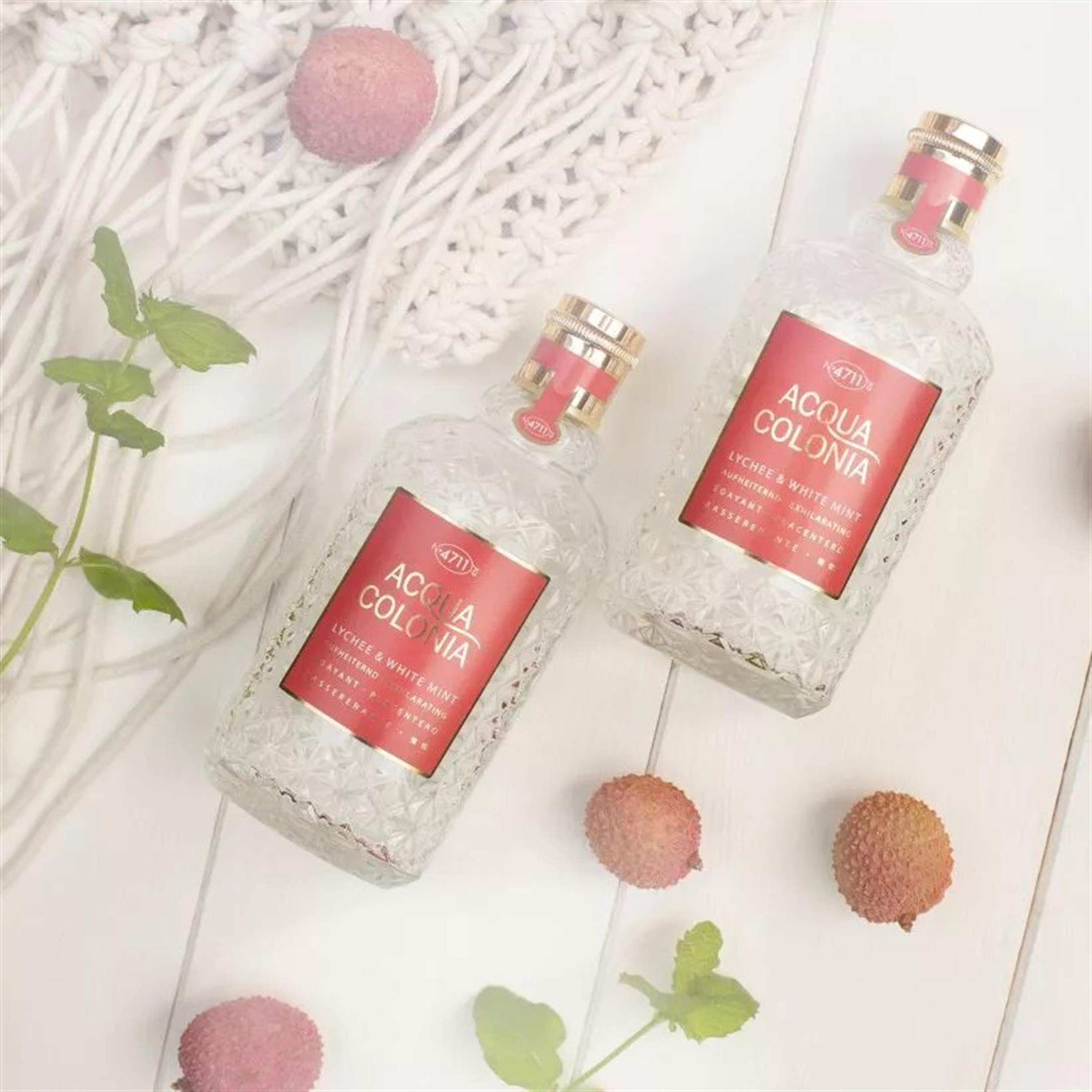 4711 Kolonya Exhilarating Lychee & Mint EDC 50ml