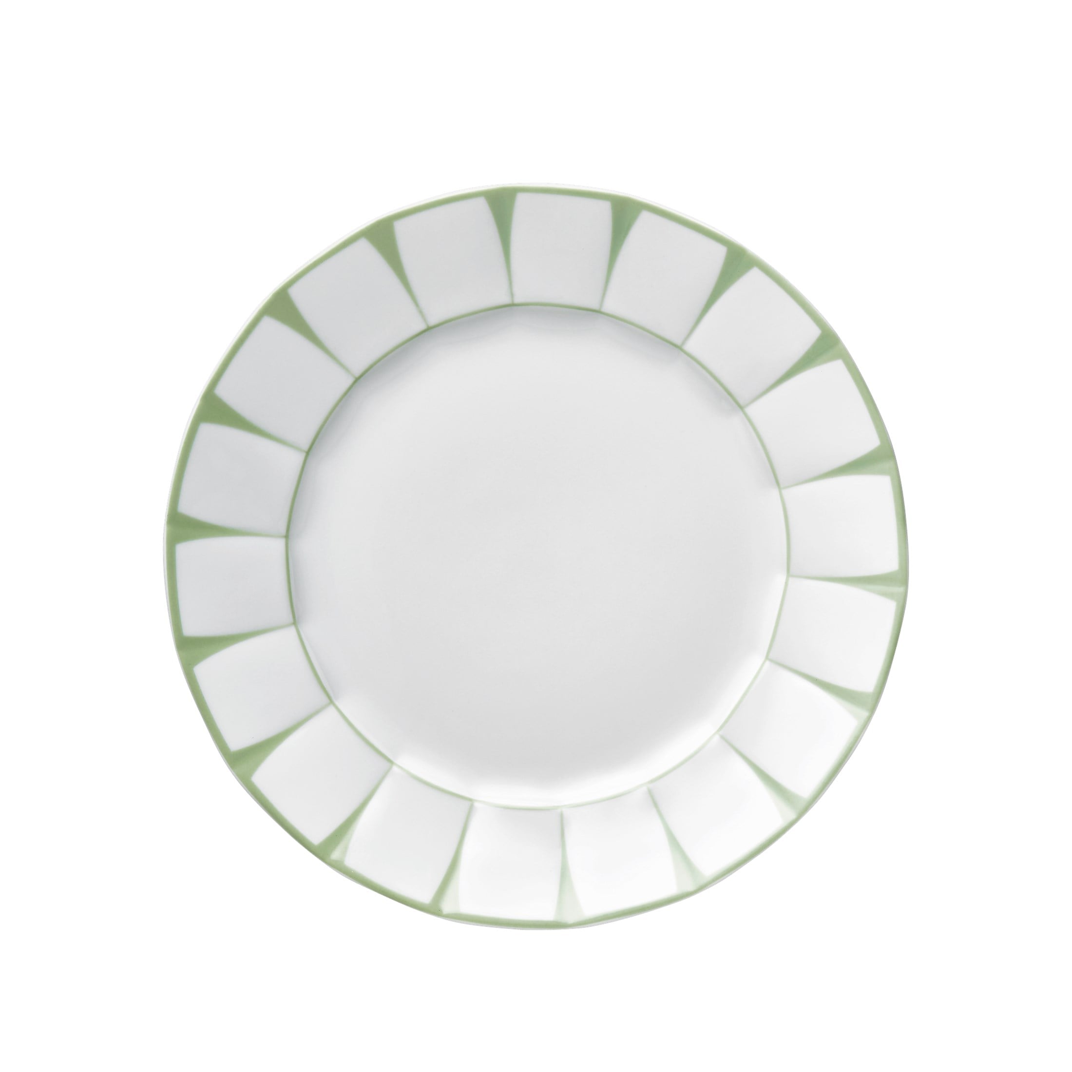 FURSTENBERG Ara Servis Tabağı 24,4cm GRECQUE VERT MENTHE
