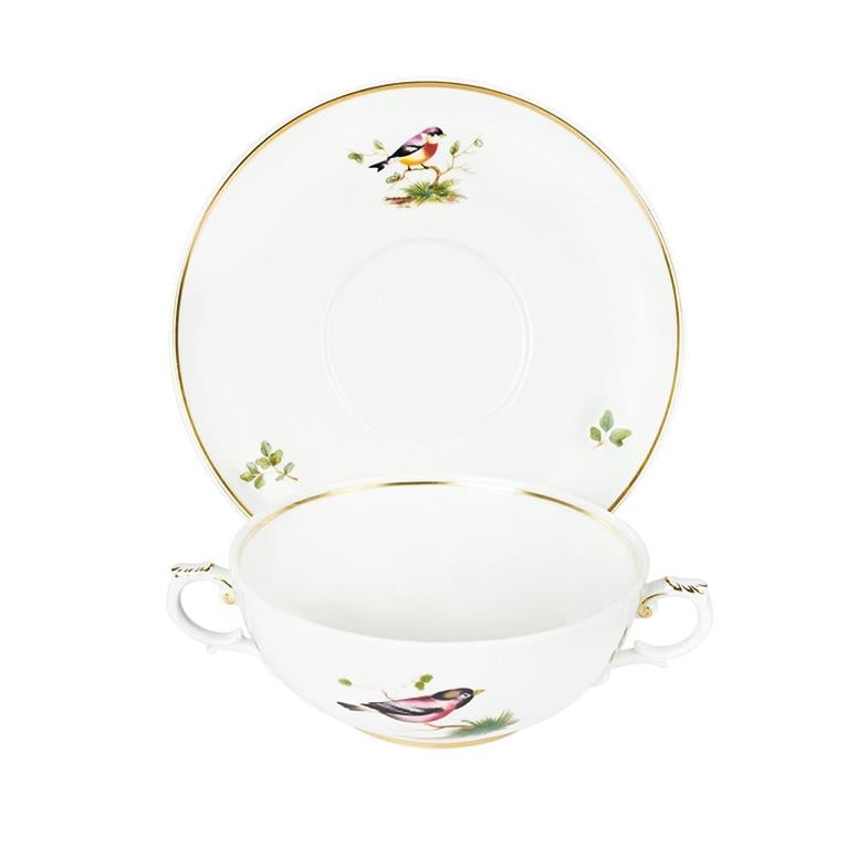 FURSTENBERG Çorba Kasesi & Tabağı 17,5cm BANDOLINO