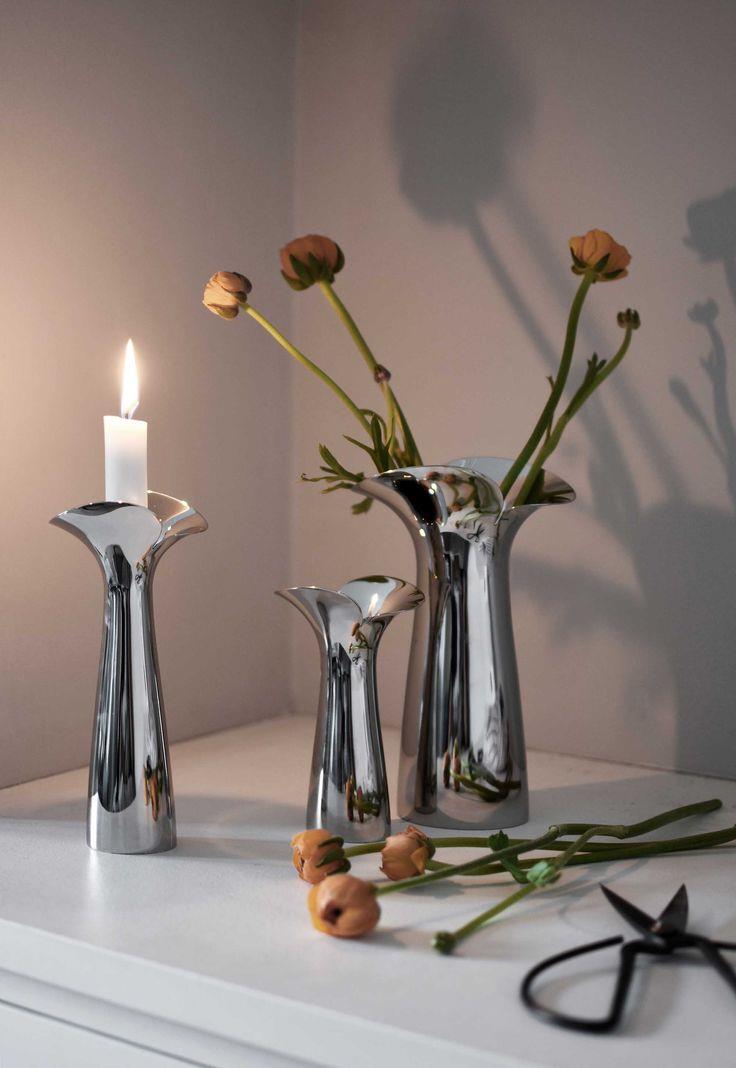 Georg Jensen 2'li Şamdan BLOOM BOTANICA