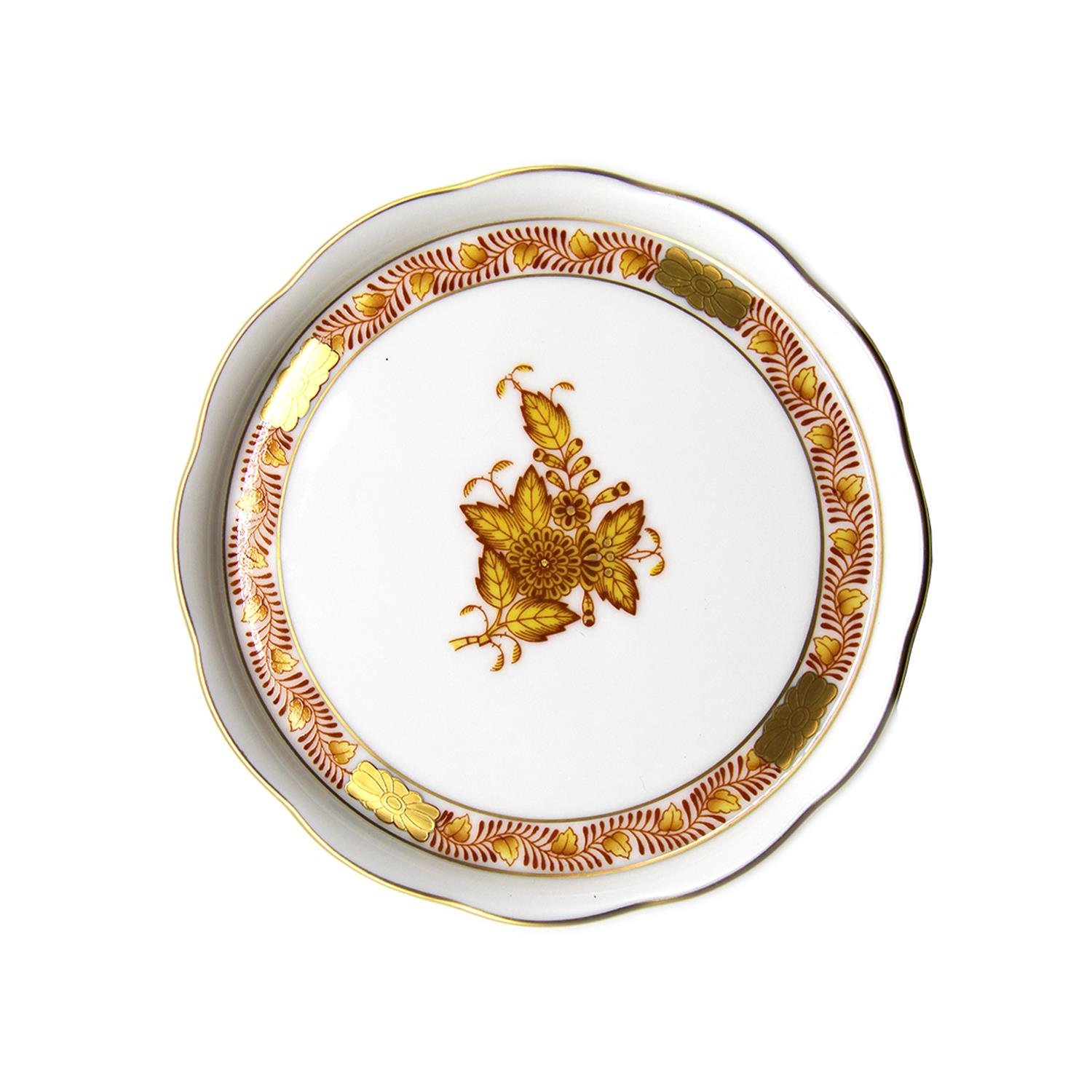 HEREND Bardak Altlığı 10cm Apponyi Sarı
