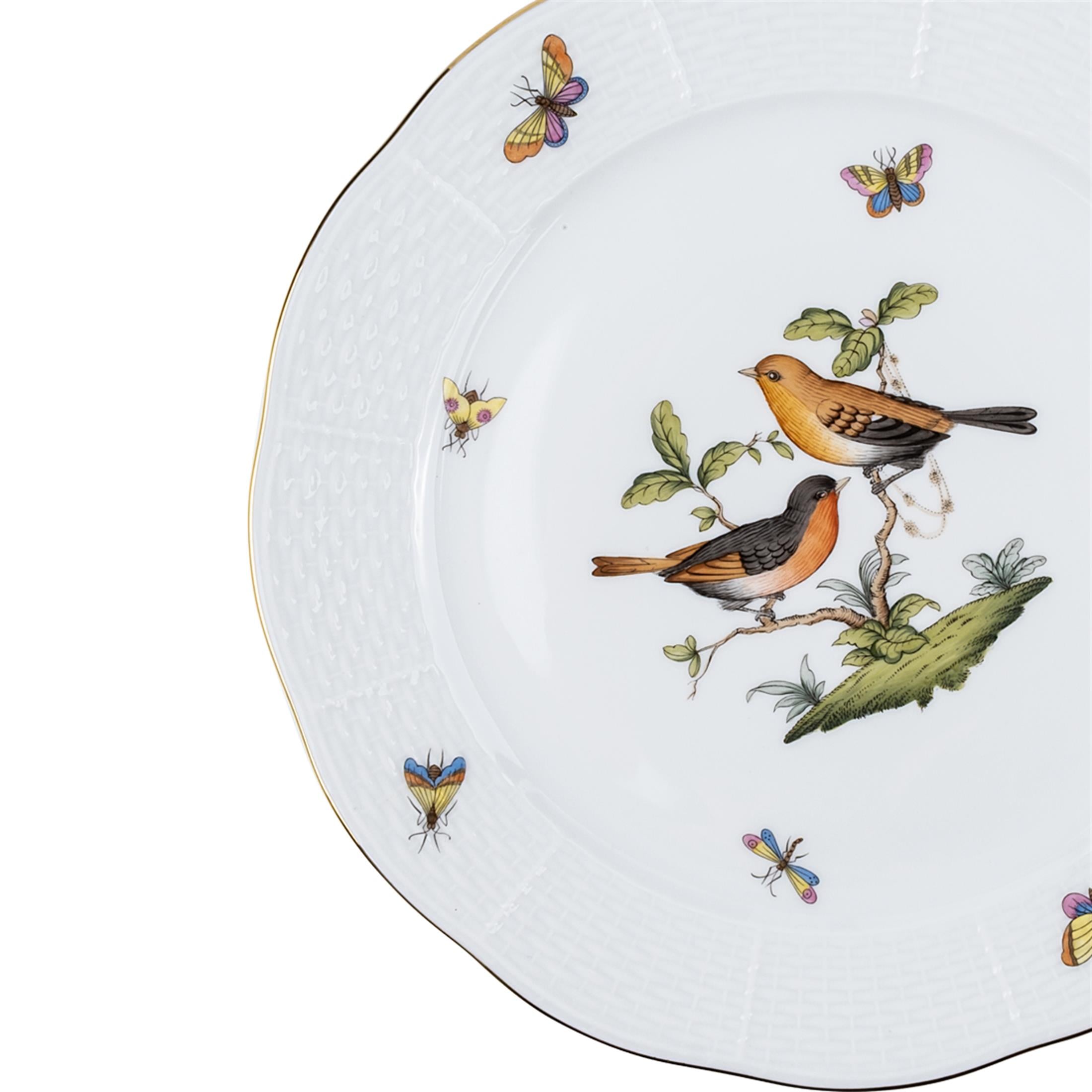 HEREND Dinner Service Plate 25,5cm Rothschild