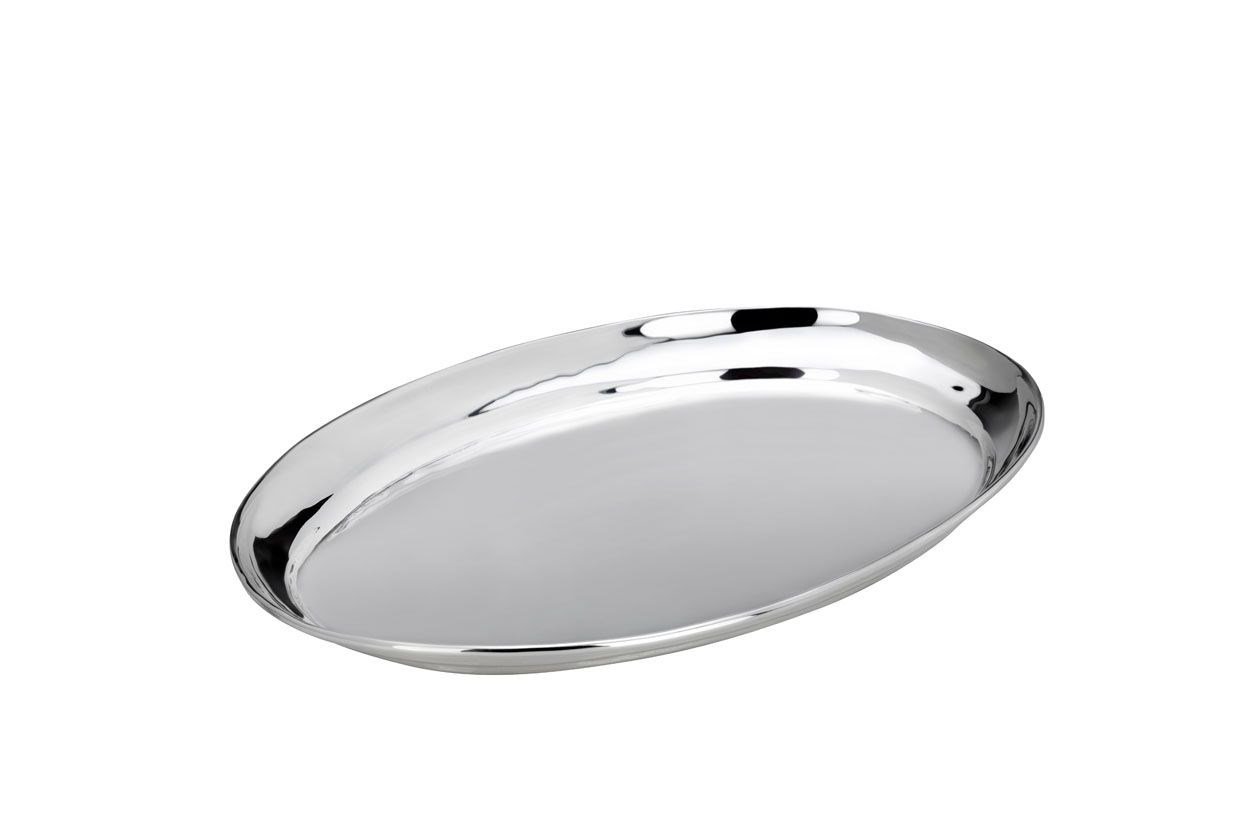 HERMANN BAUER 22.5cm Oval Düz Derin Tepsi