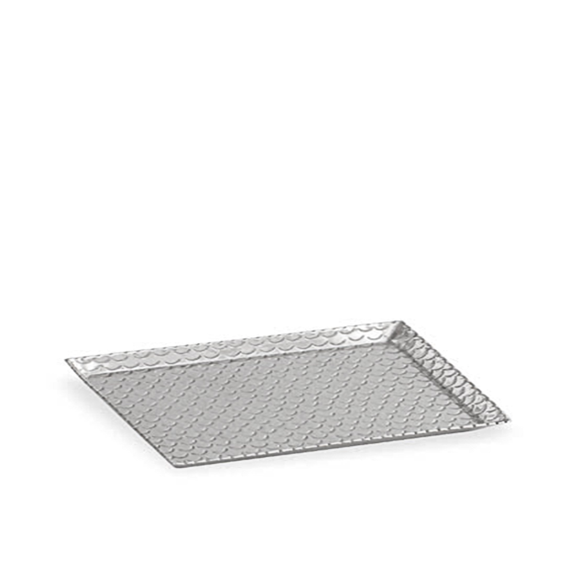 HERMANN BAUER 30cm Yarımay Desen Dikdörtgen Tepsi
