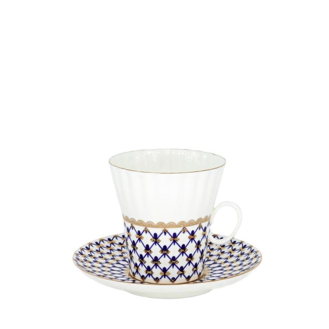 IMPERIAL PORCELAIN Kahve Fincanı 175 ml Cobalt net Mavi