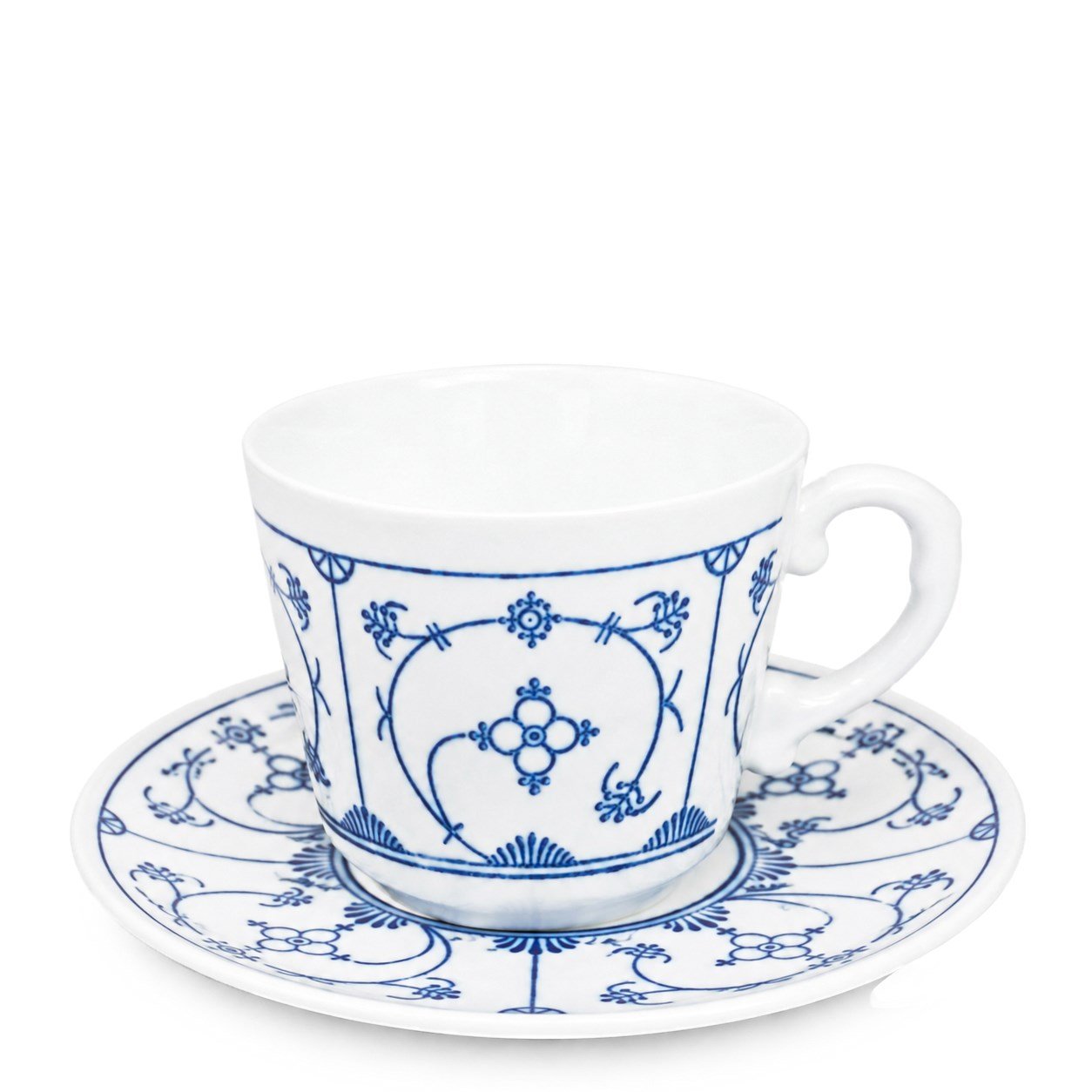 KAHLA Mavi Saks Kahve Bardağı 180ml & Kahve Tabağı 15cm