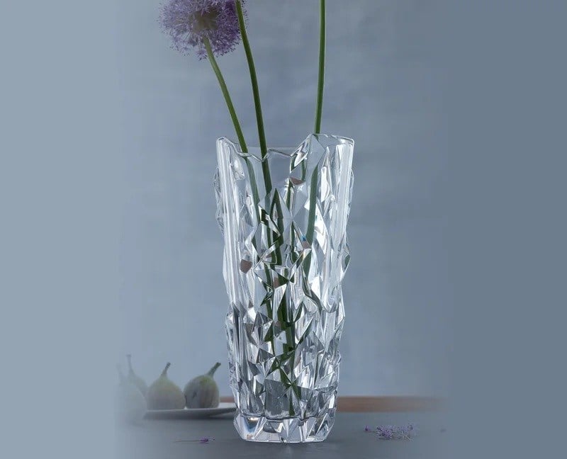 NACHTMANN Vazo 33cm Sculpture Şeffaf