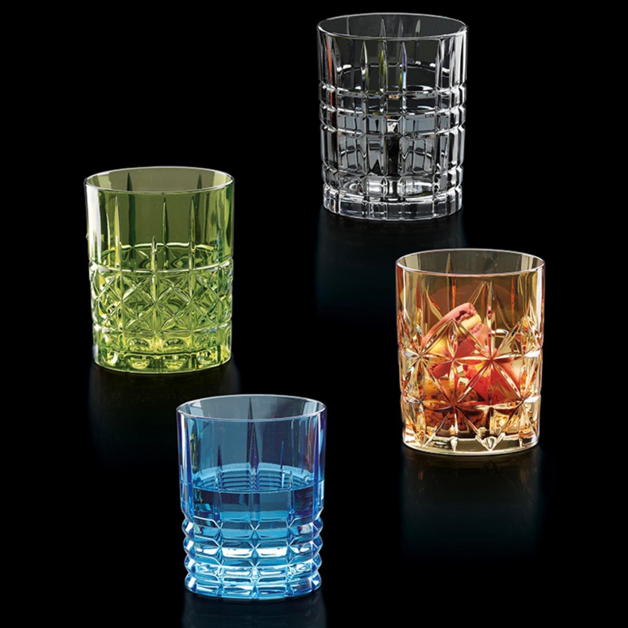 NACHTMANN Viski Bardağı Amber Tekli Highland Sarı